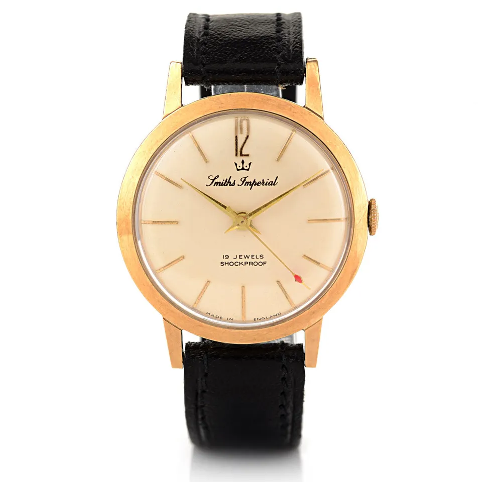 Smiths Imperial 1957 orologio vintage oro 9ct