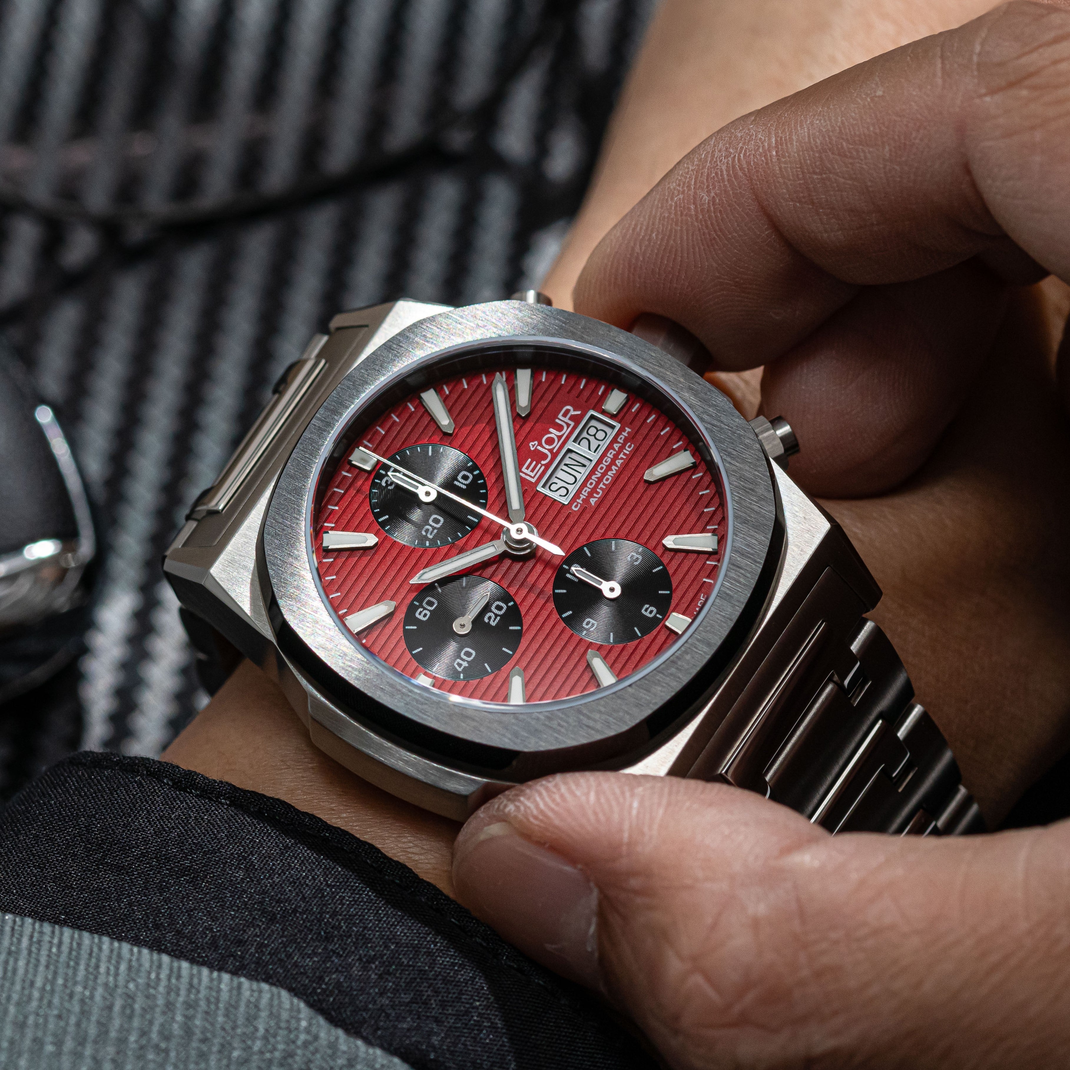 LeJour RMC Chrono LJ-RMC-006 orologio cronografo rosso