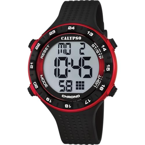 Calypso Urban Digital Orologio Digitale Nero Sportivo 10 ATM
