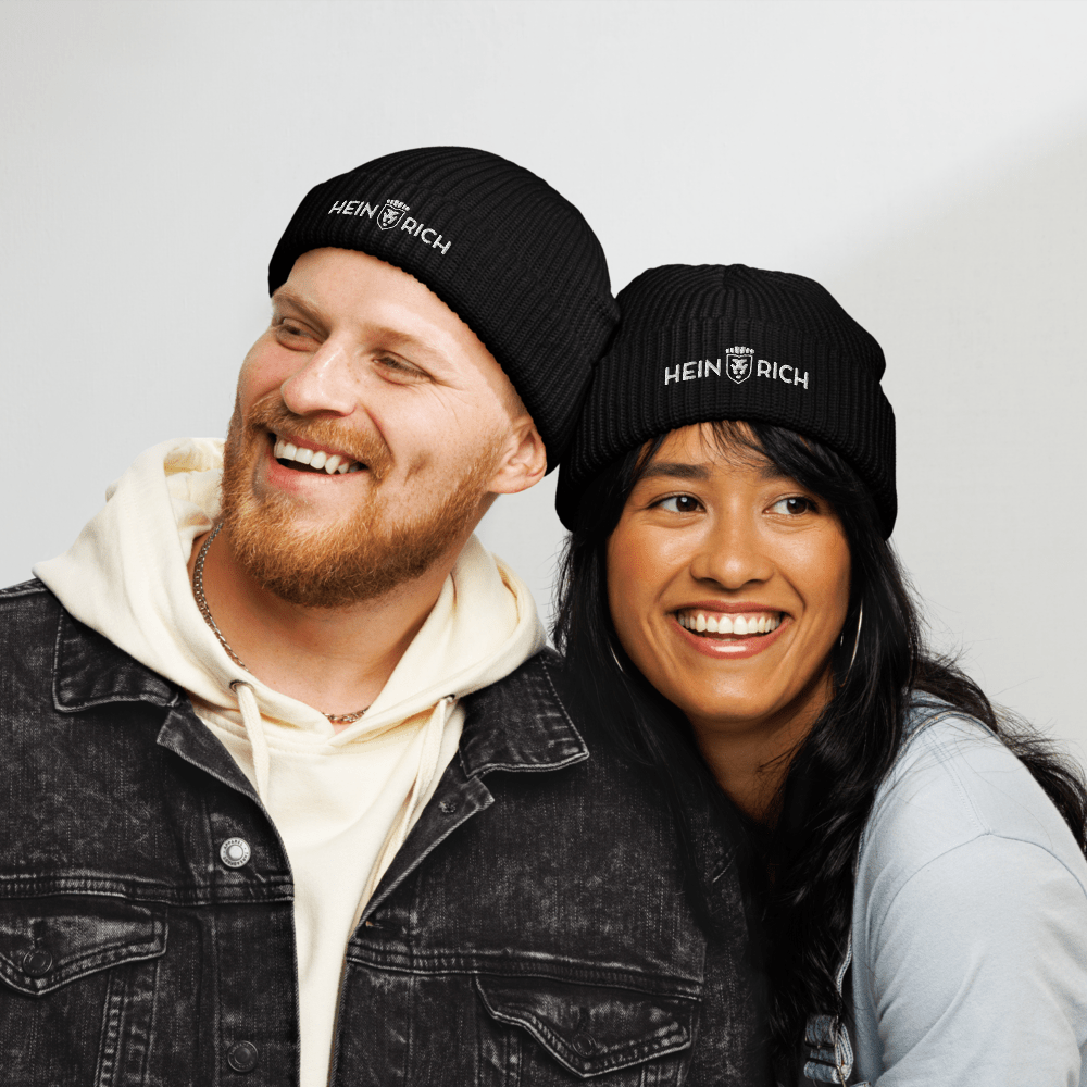 Heinrich Clothing Fishermen Beanie berretto a coste acrilico