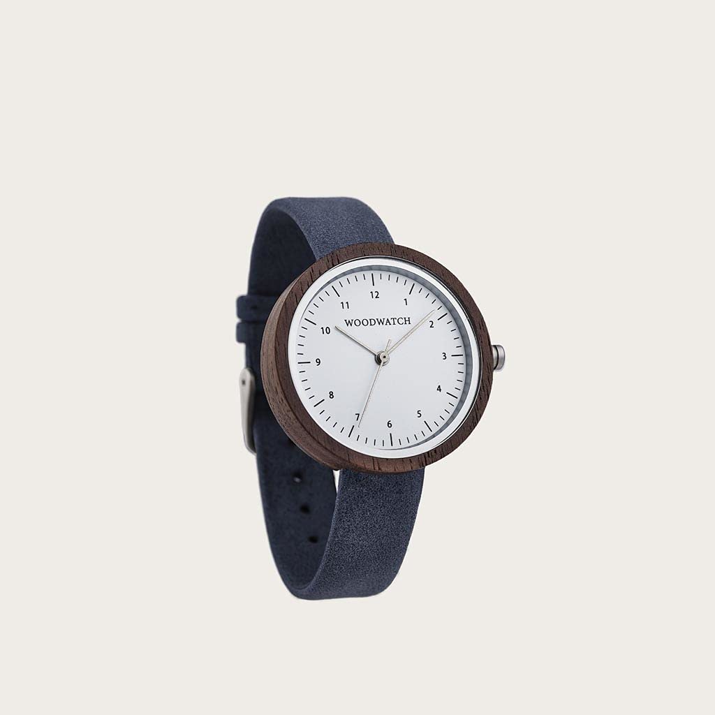 WoodWatch Nordic Stockholm orologio legno 36 mm pelle