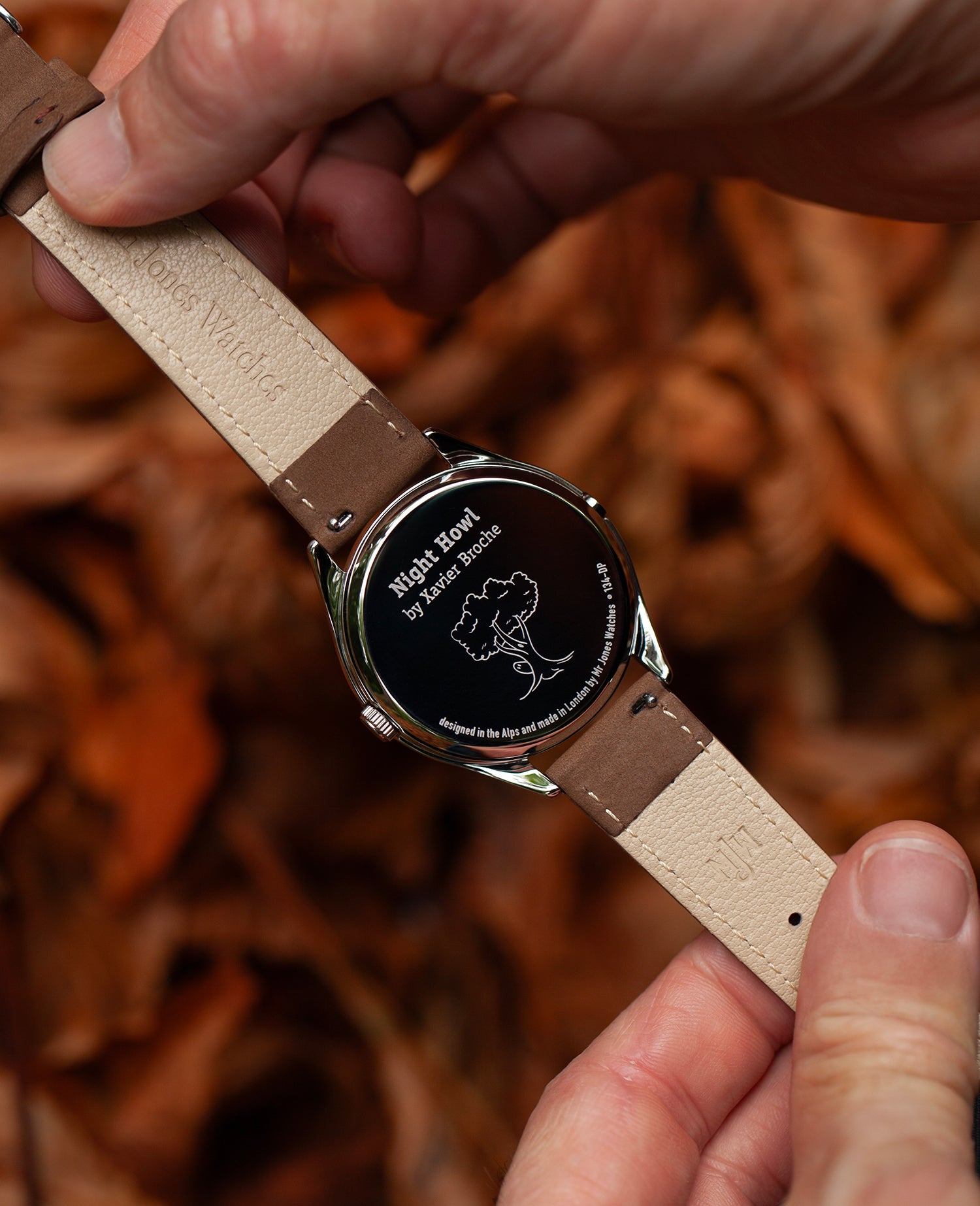Mr Jones Night Howl orologio quarzo 37mm argento
