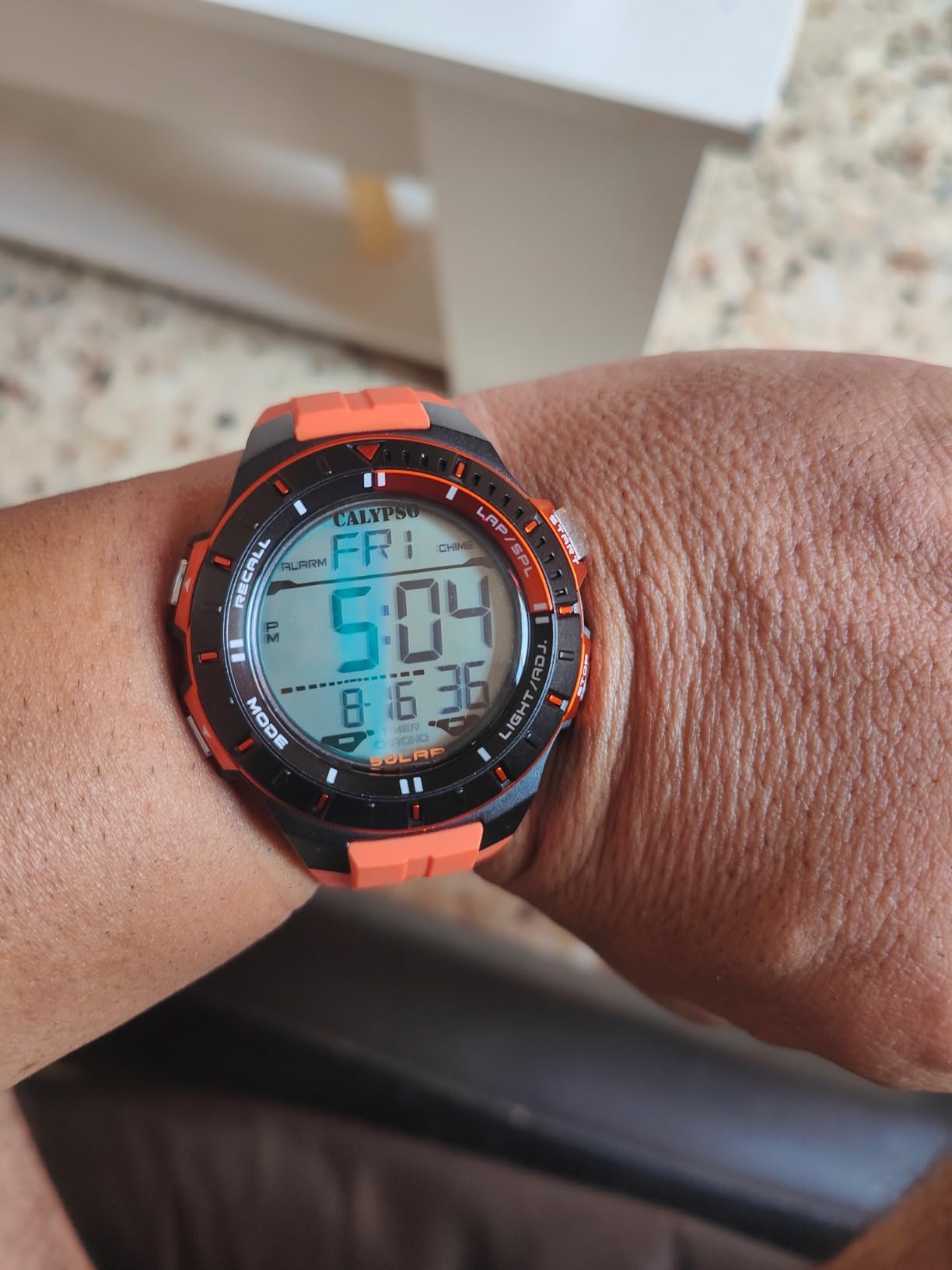 Calypso Urban Digital K5607 orologio digitale blu uomo 10 ATM