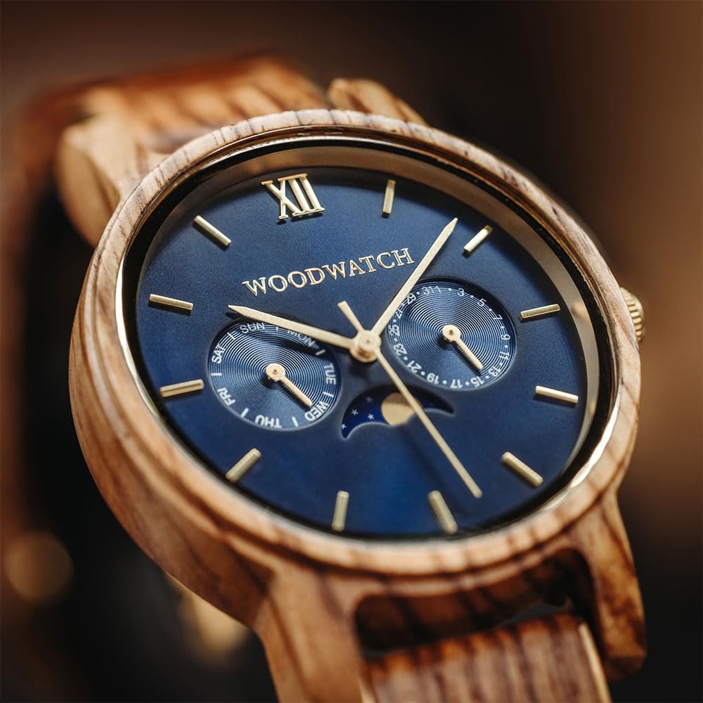 WoodWatch Classic Sailor Orologio Uomo Legno Bracciale