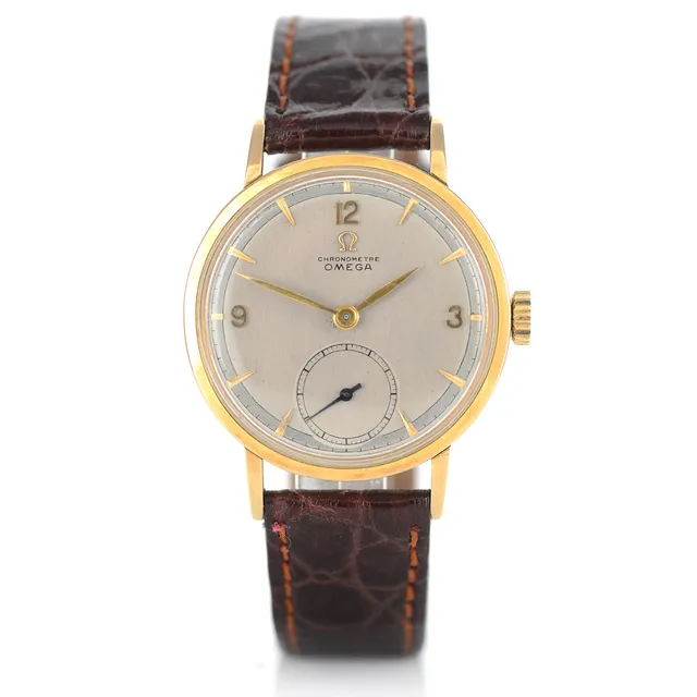 Mr Jones Watches Vintage Omega Chronometer 1944 orologio oro