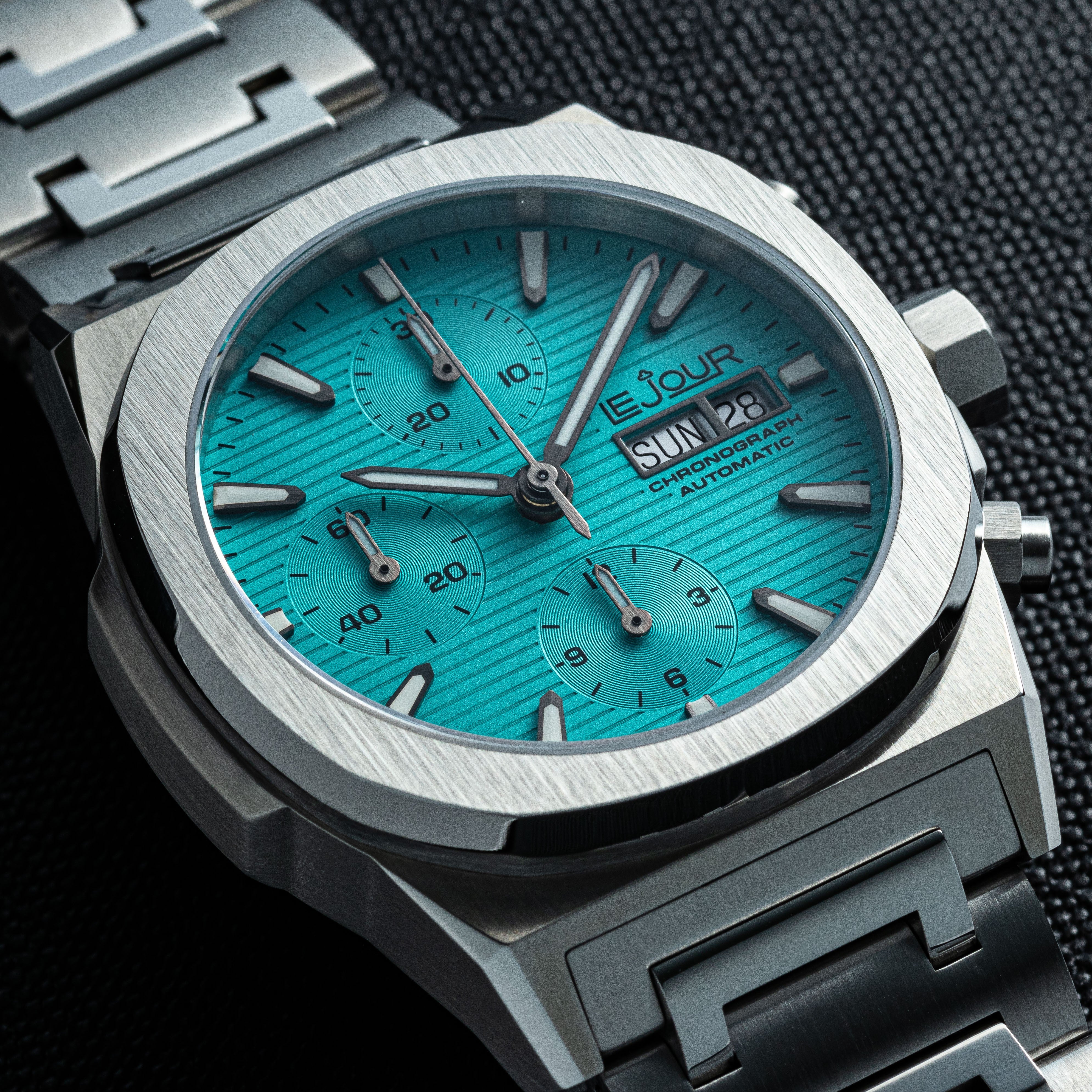 LeJour RMC Chrono LJ-RMC-005 cronografo azzurro 40mm