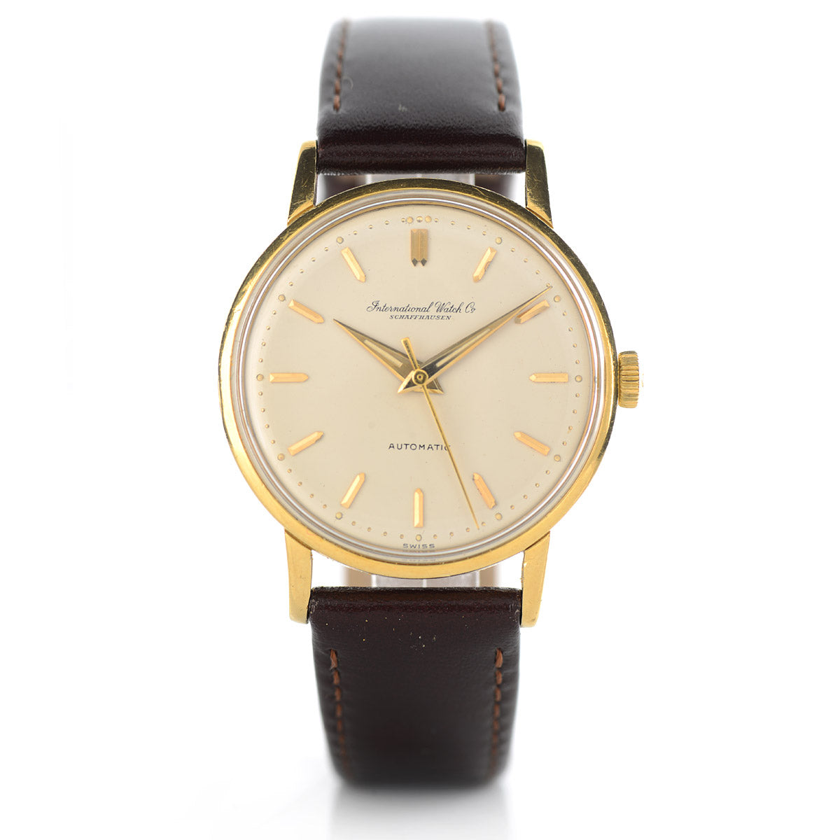 IWC Automatic 1959 orologio vintage oro champagne