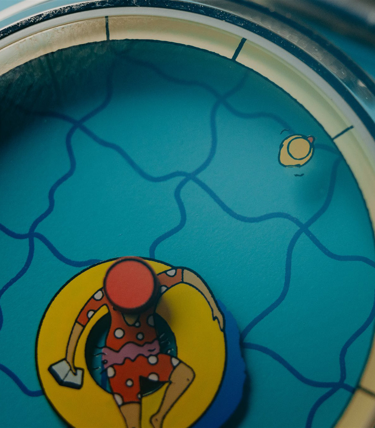 Mr Jones A Perfectly Useless Afternoon orologio small piscina