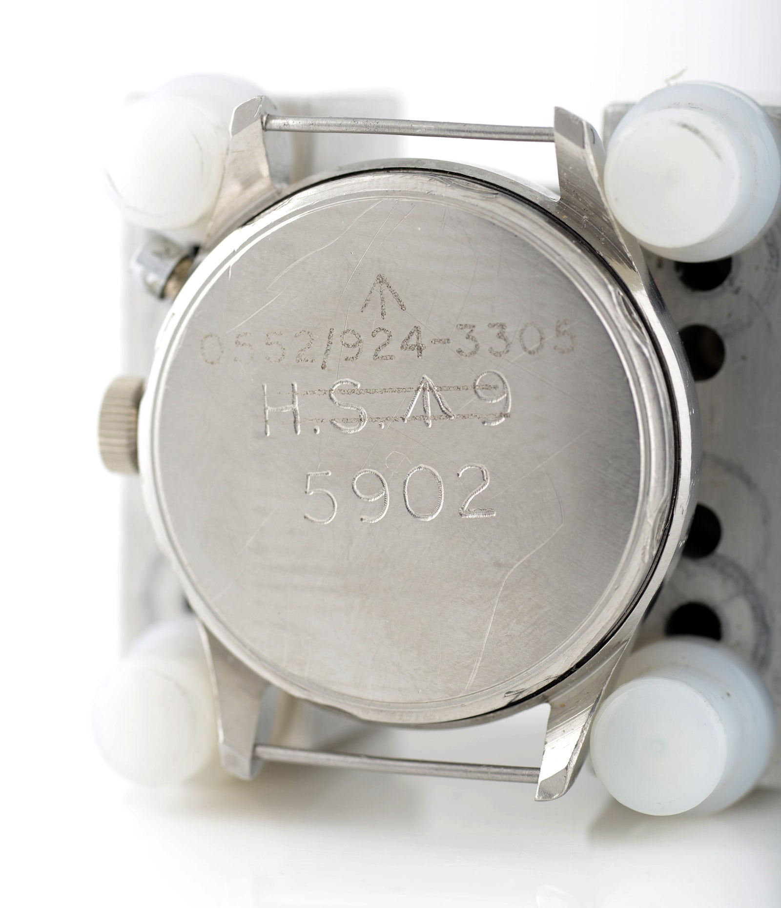 Lemania HS9 orologio cronografo monopulsante 38mm
