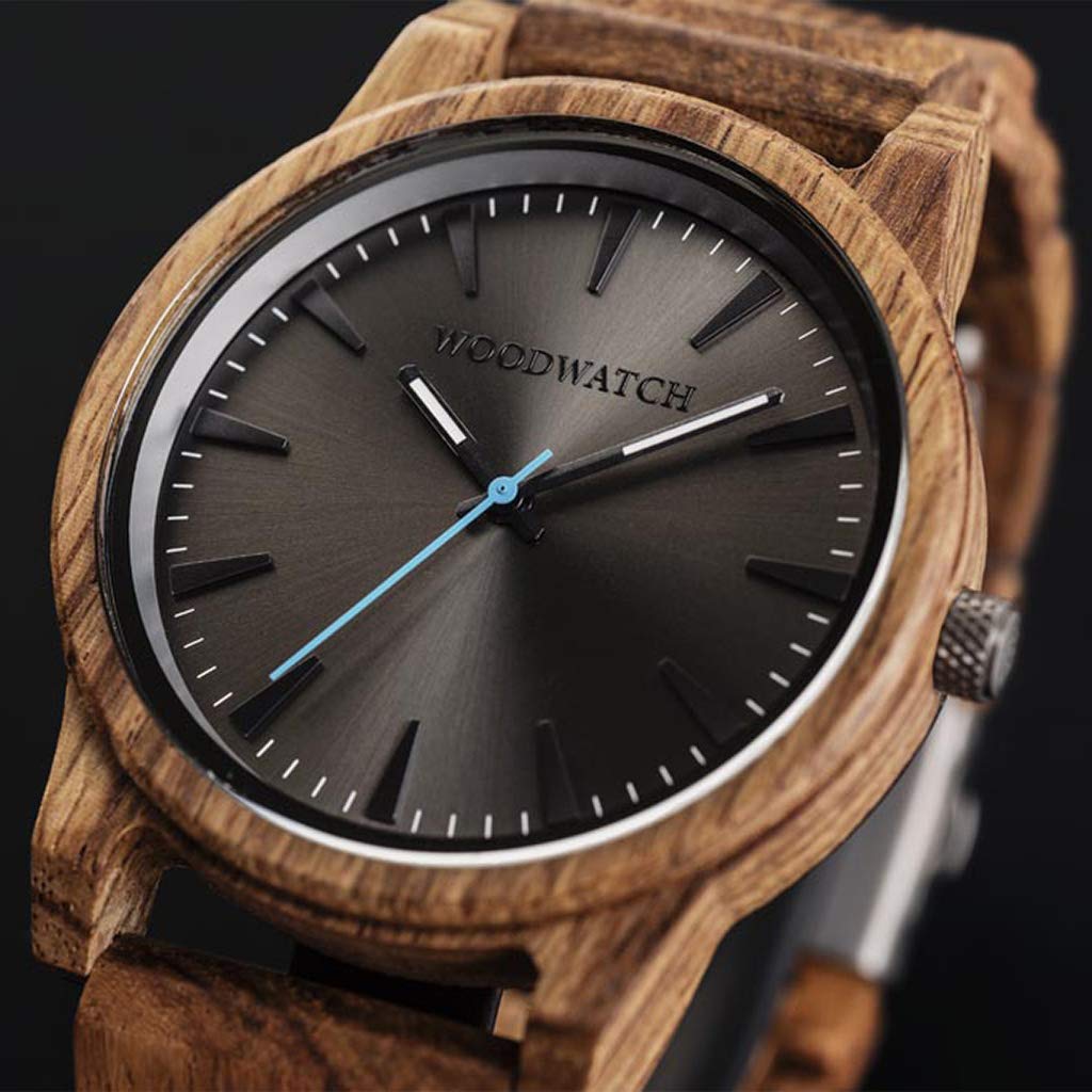 WoodWatch Classic Reveler Kosso orologio uomo legno 45mm