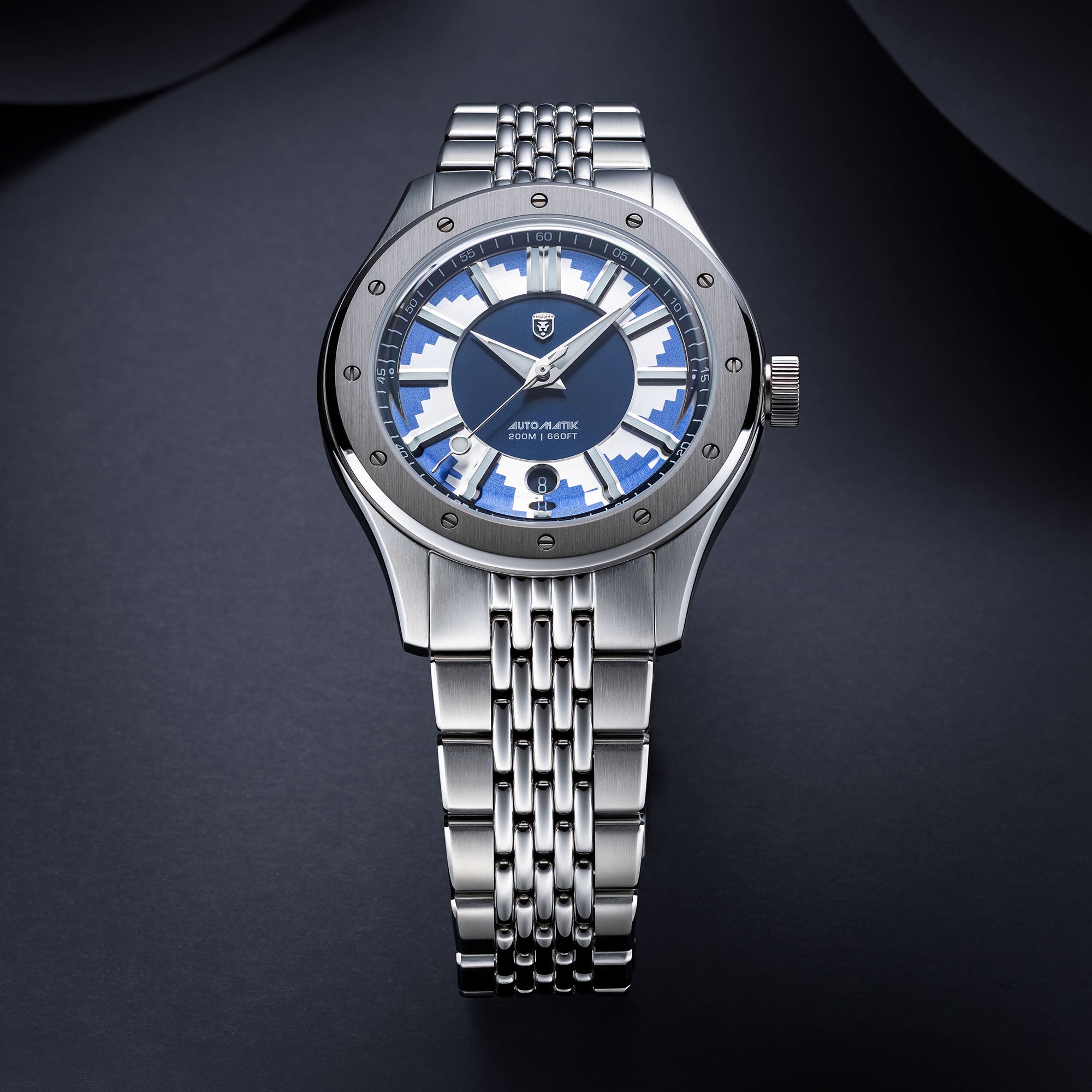 Heinrich Helicoprion orologio Buzzsaw MKII arancione