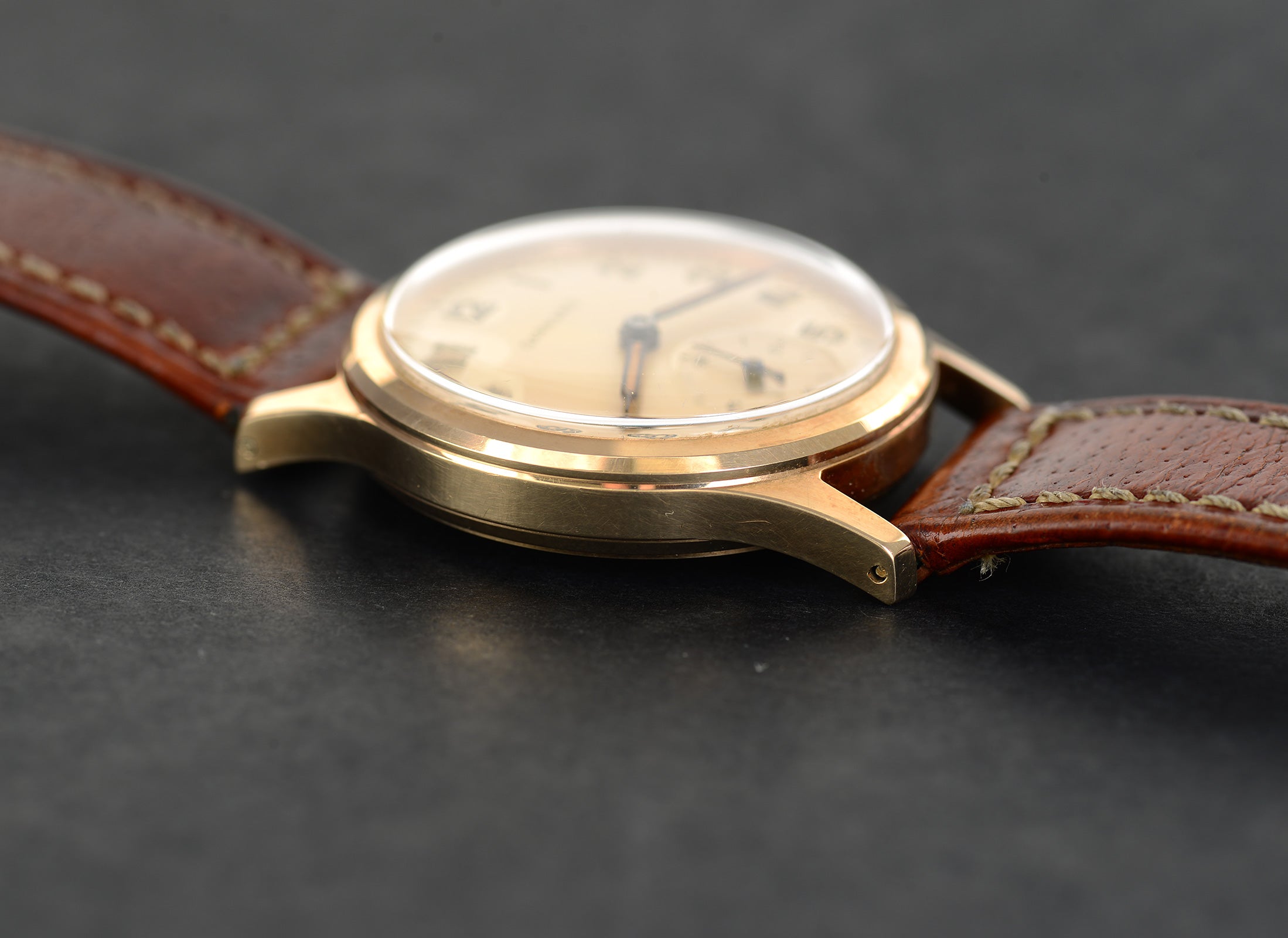 Smiths for Garrard orologio manuale oro 1961 numeri romani
