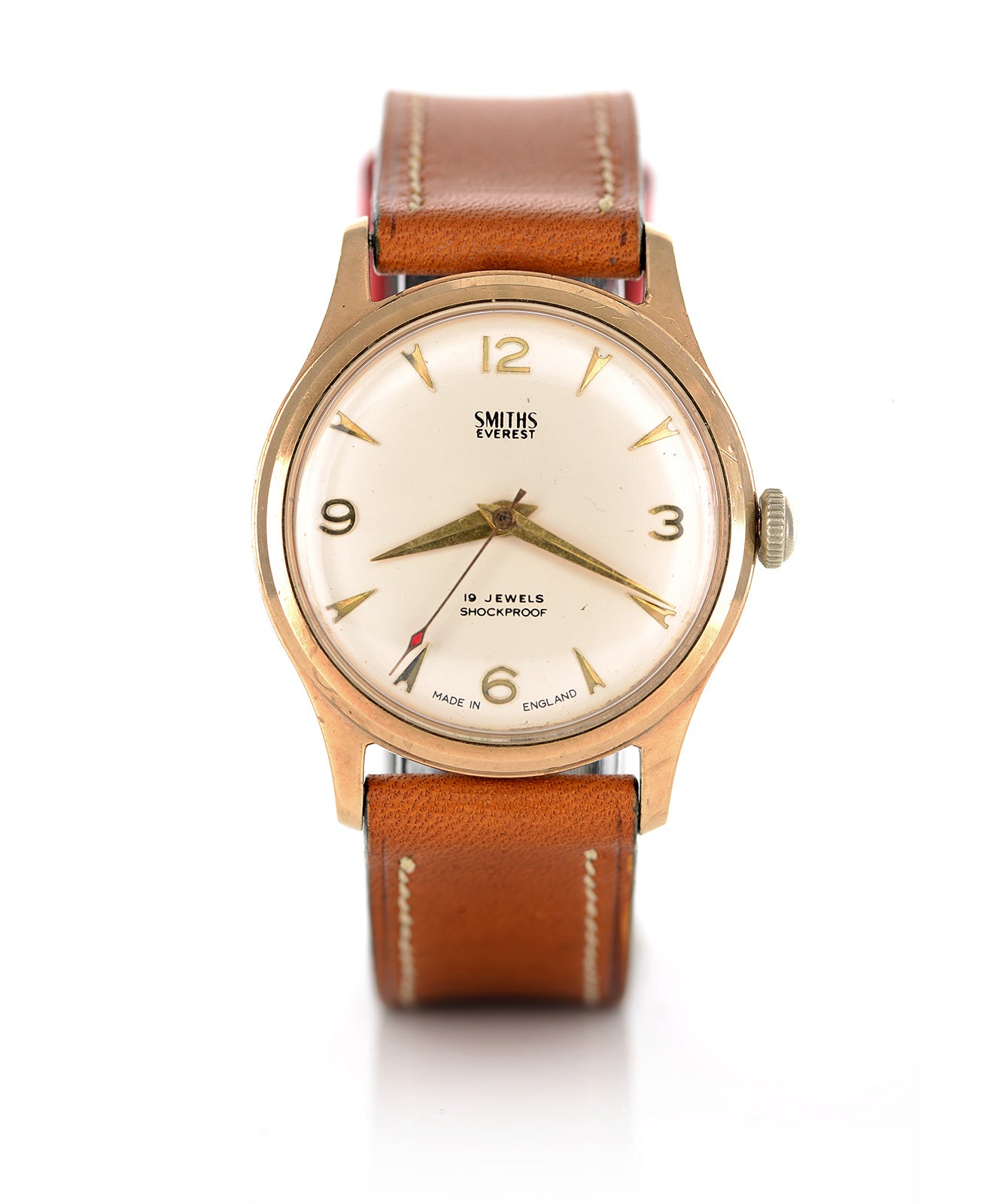 Smiths Everest Aquatite orologio oro 9 carati 1961