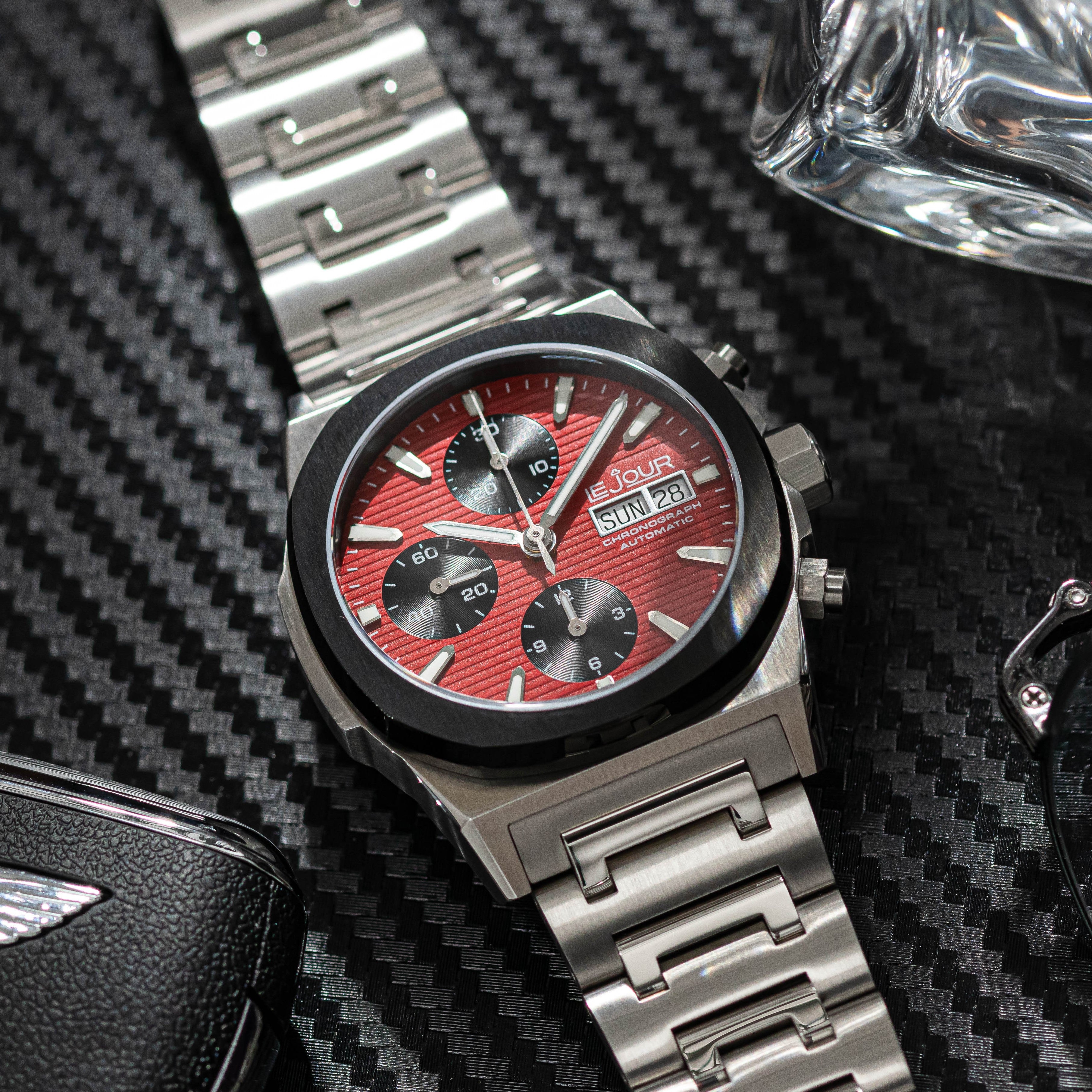 LeJour RMC Chrono LJ-RMC-006 orologio cronografo rosso