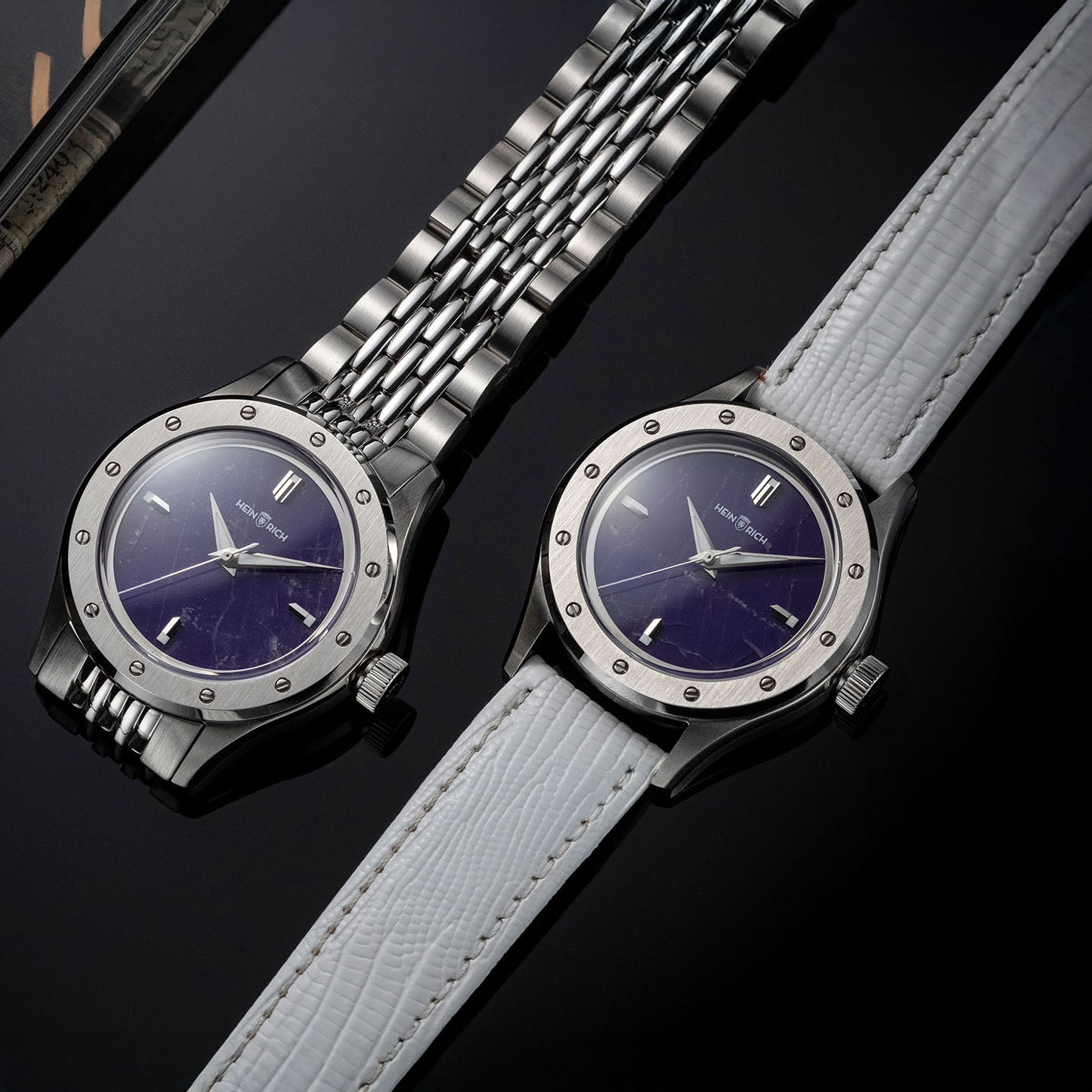 Heinrich Helicoprion Amethyst orologio ametista edizione limitata