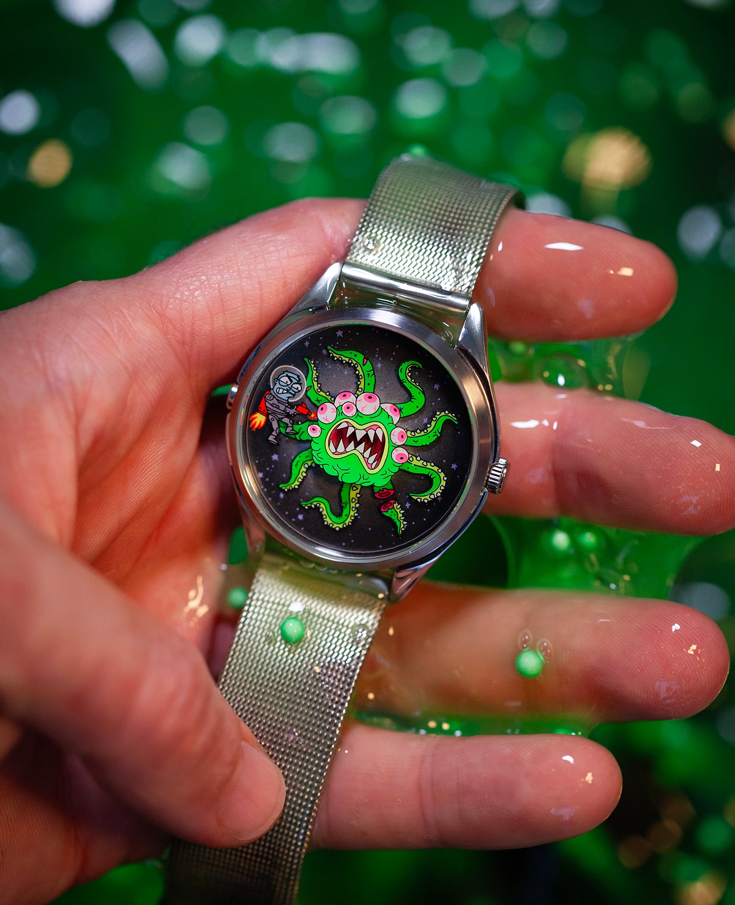 Mr Jones Watches Monster Melter 3000 orologio 37mm argento quarzo
