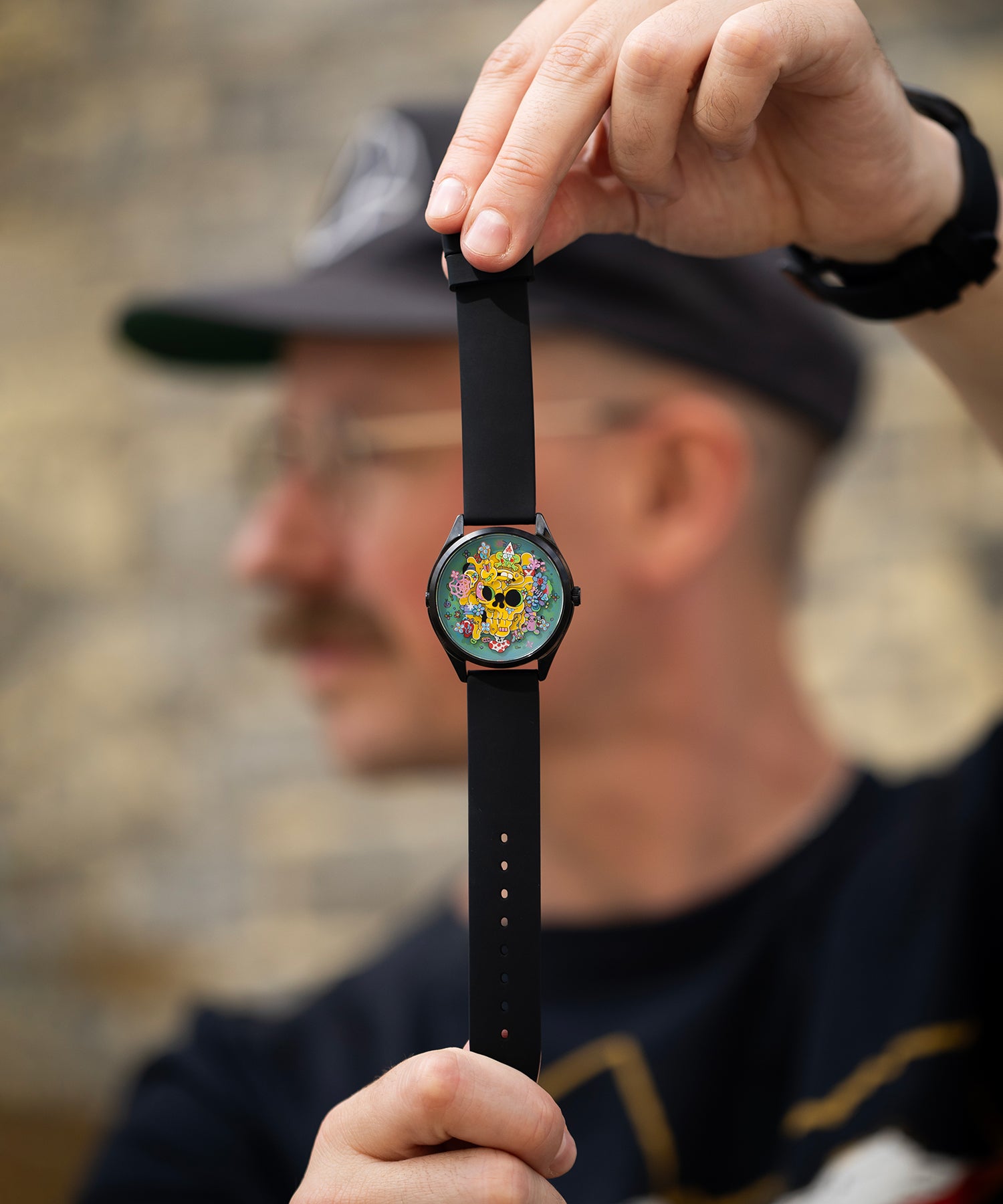 Mr Jones Watches Time Warp orologio quarzo nero 37mm