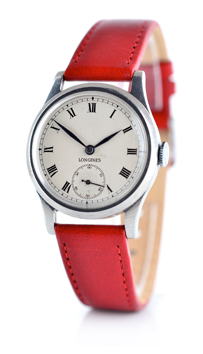 Mr Jones Watches Vintage Longines anni 40 orologio acciaio 30mm
