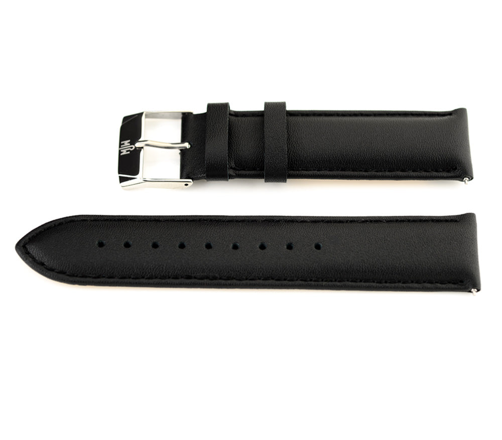 Mr Jones Straps XL cinturino orologio 22mm pelle nero