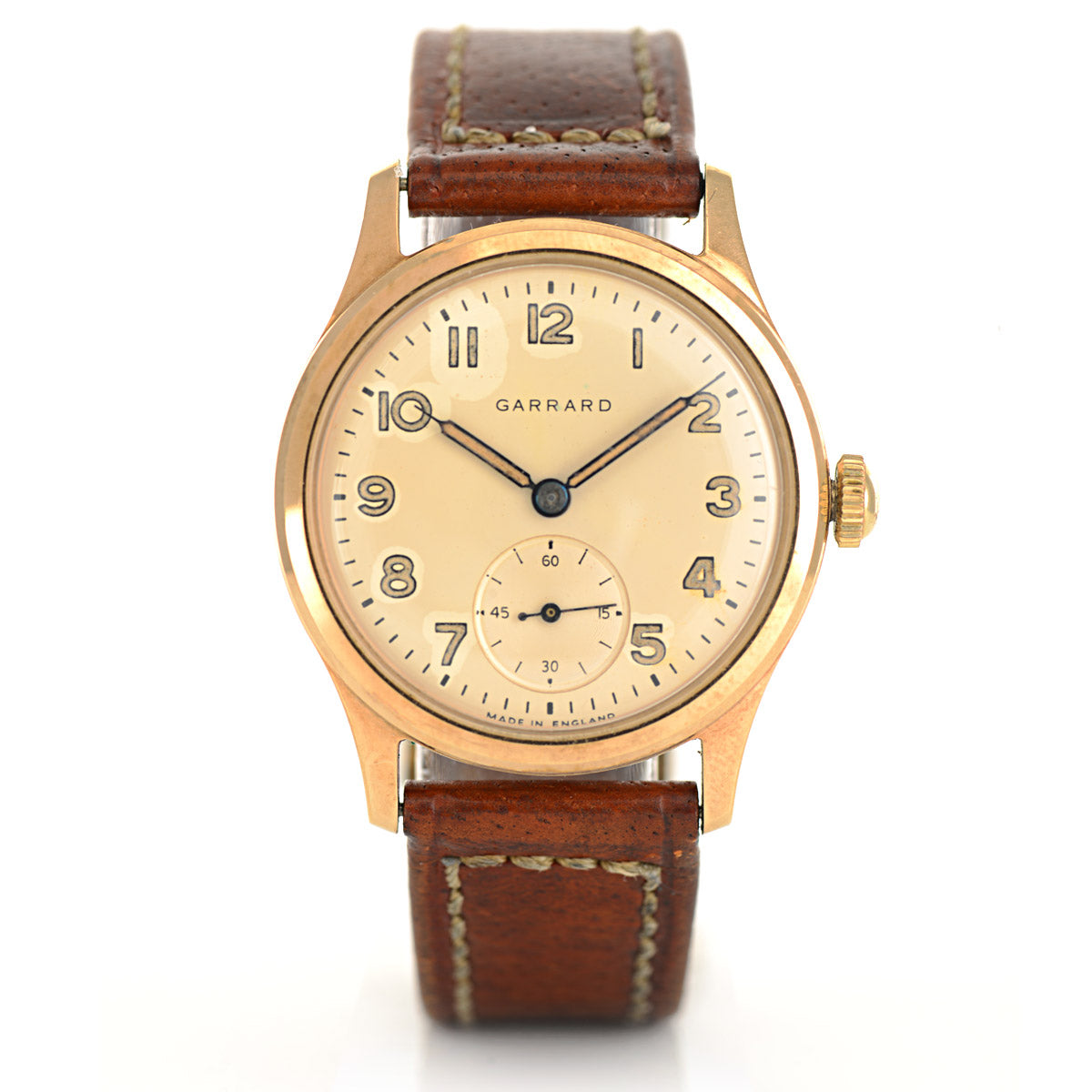 Smiths for Garrard orologio manuale oro 1961 numeri romani