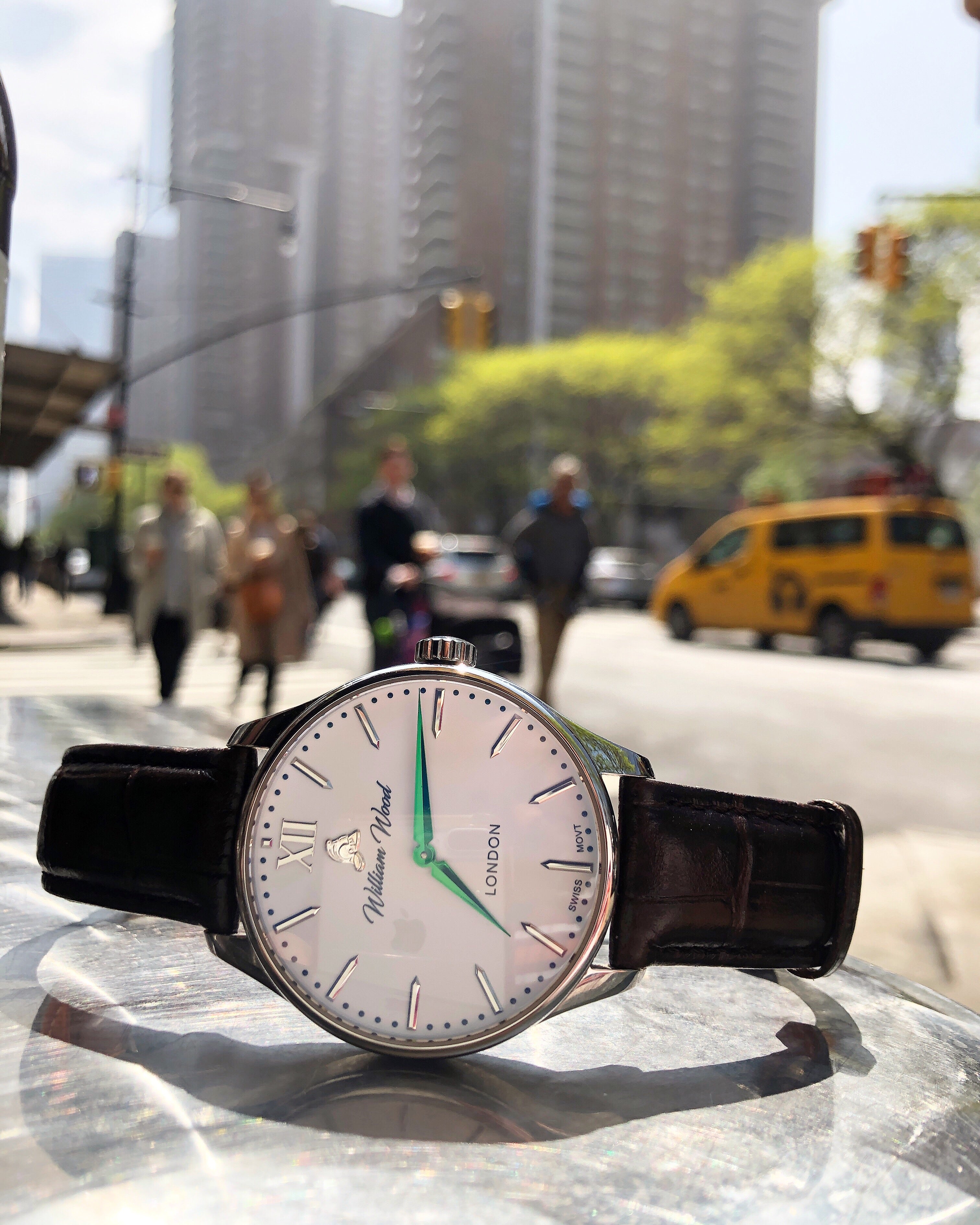 William Wood Chivalrous Peacock Edition Orologio Quarzo 41mm Verde
