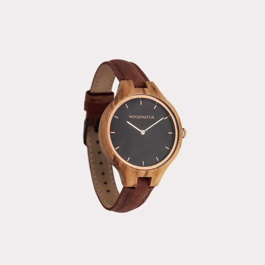 WoodWatch Classic Northern Sky Pecan orologio ulivo