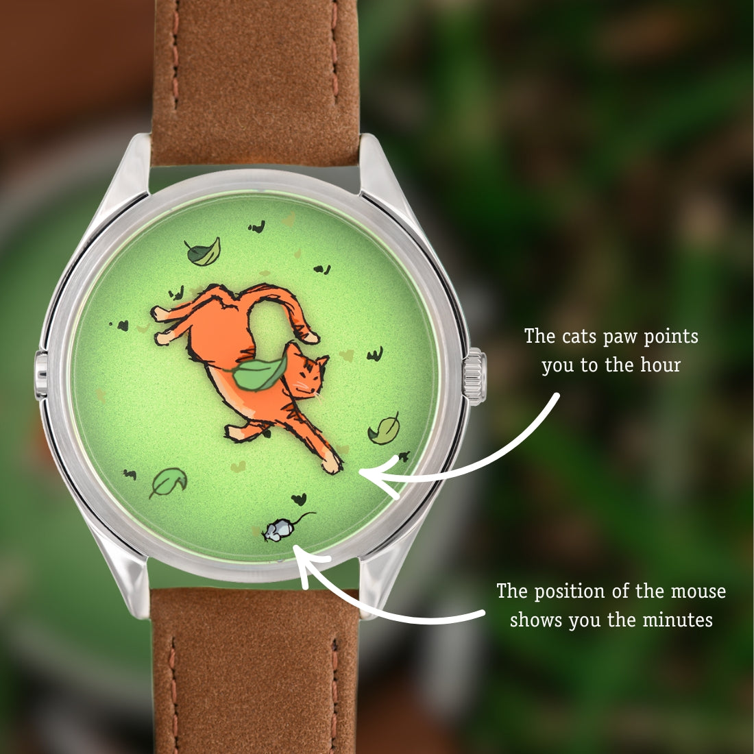 Mr Jones Mispoes! orologio quarzo gatto e topo 37mm