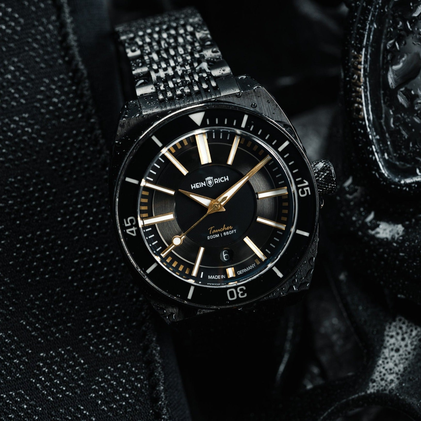 Heinrich Taucher LX orologio automatico acciaio