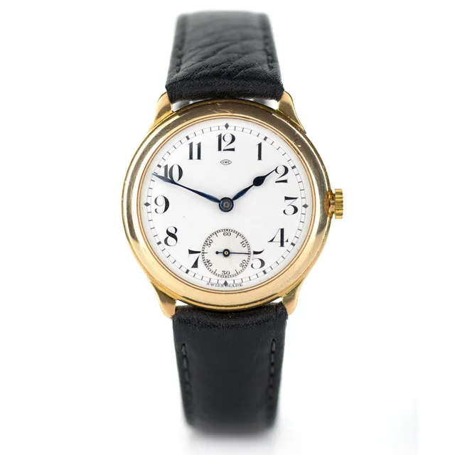 Mr Jones IWC orologio oro vintage anni 30 carica manuale