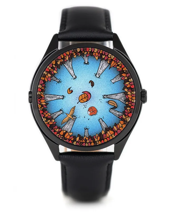Mr Jones Watches A perfectly useless morning orologio nero 37mm quarzo
