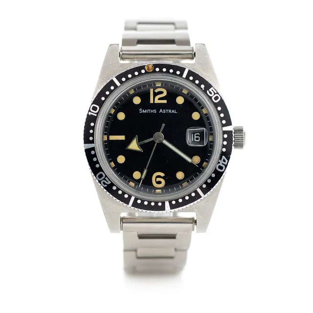 Mr Jones Vintage Smiths orologio subacqueo 38mm acciaio