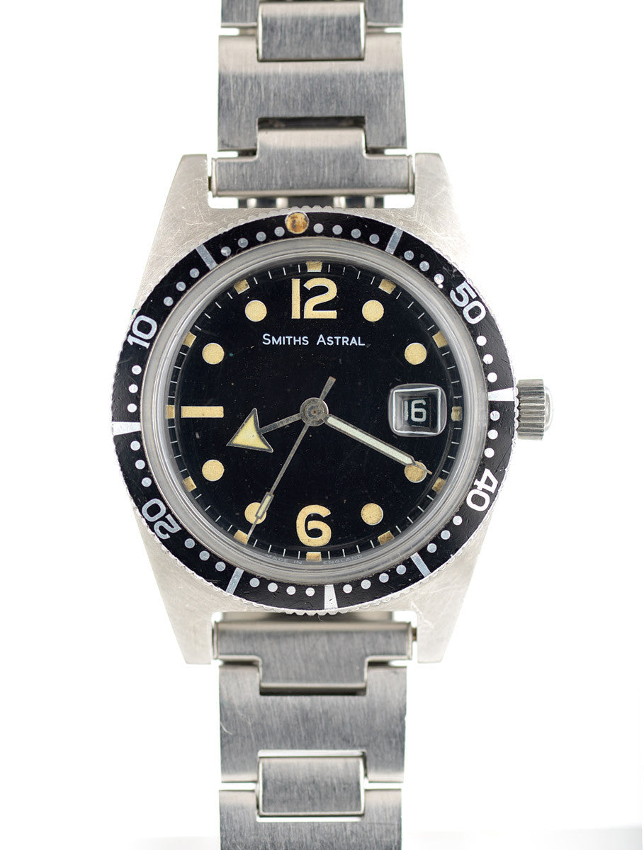 Mr Jones Vintage Smiths orologio subacqueo 38mm acciaio