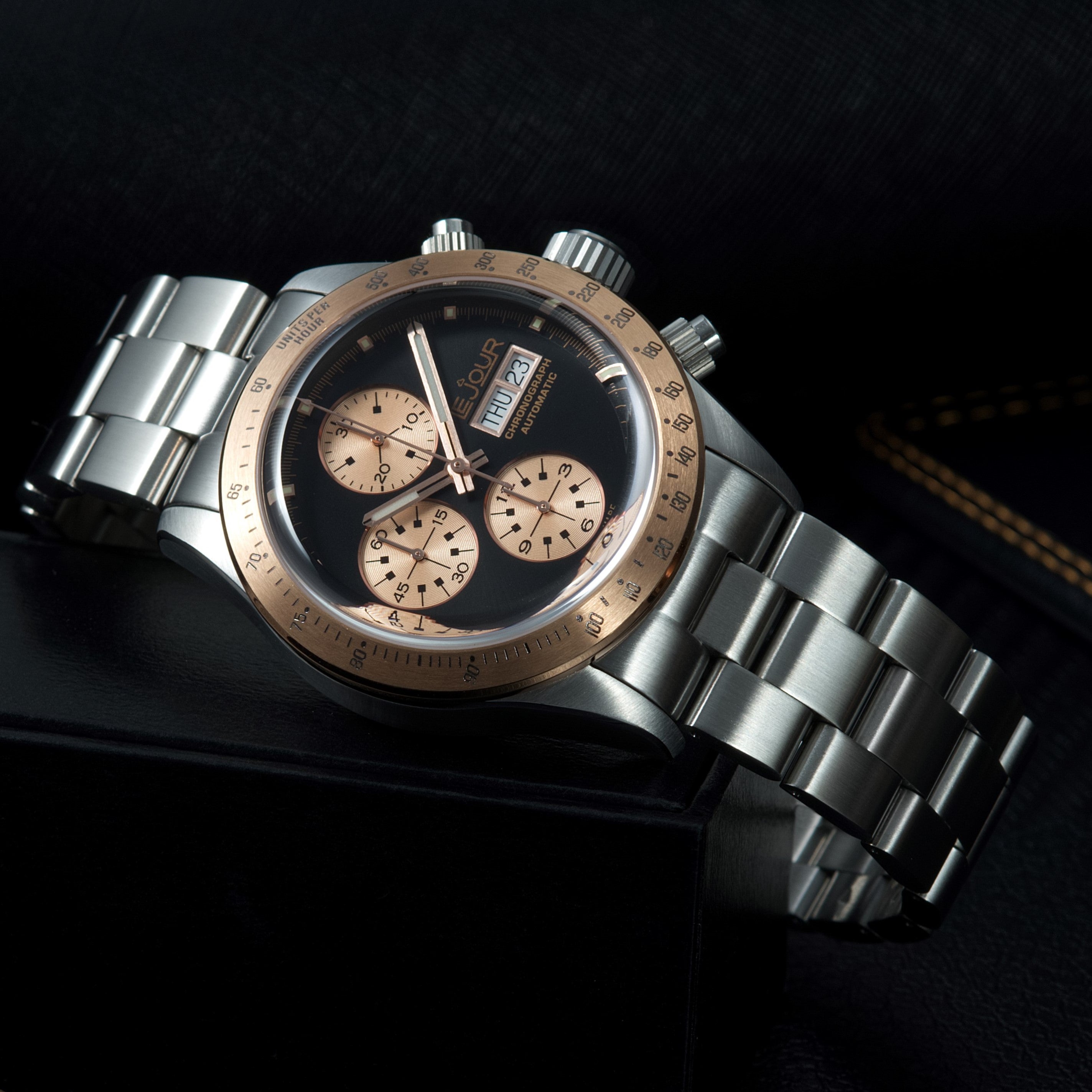 LeJour CM Chrono LJ-CM-006 orologio automatico acciaio