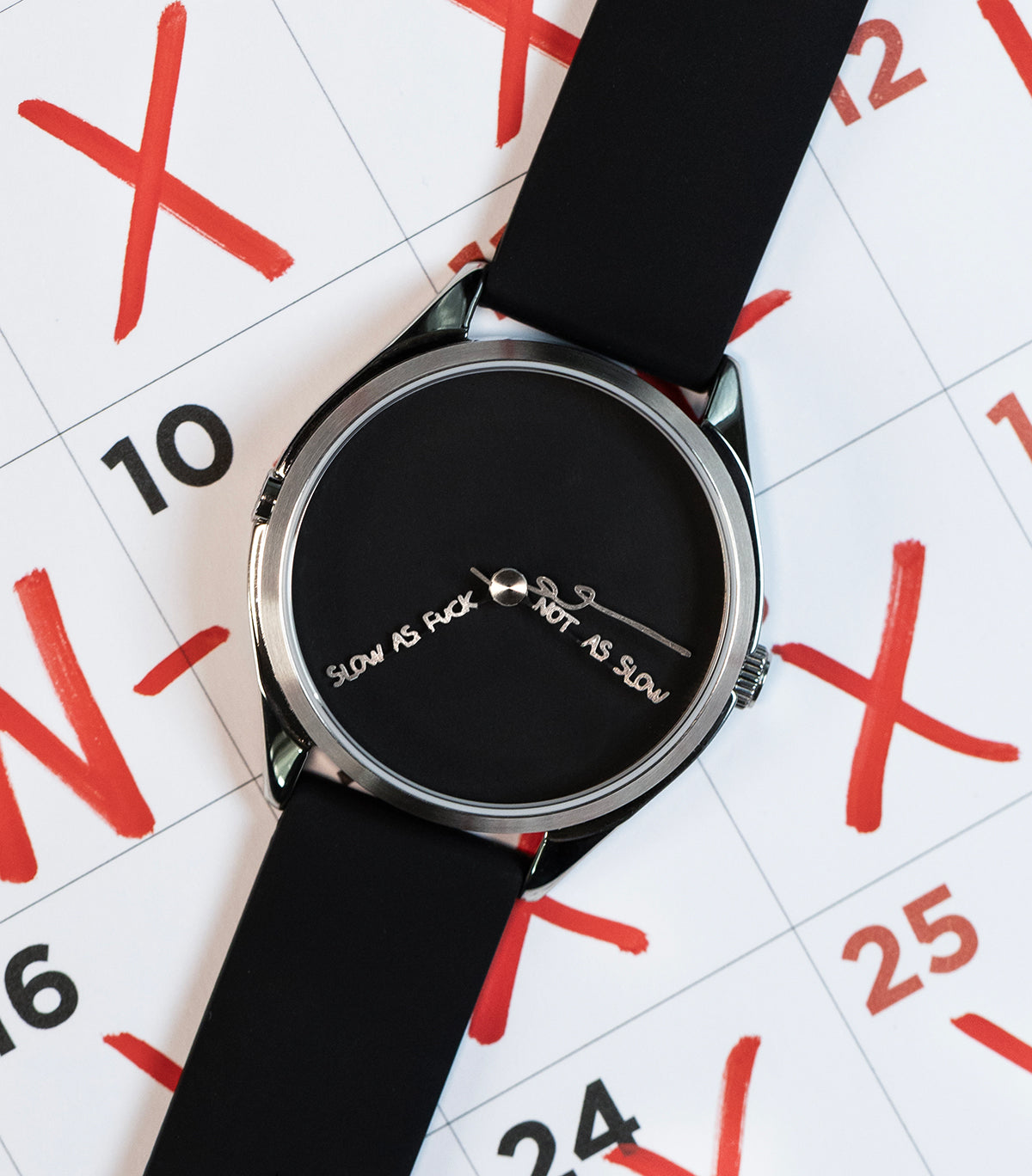 Mr Jones &#@%!? 37mm orologio quarzo nero edizione 300