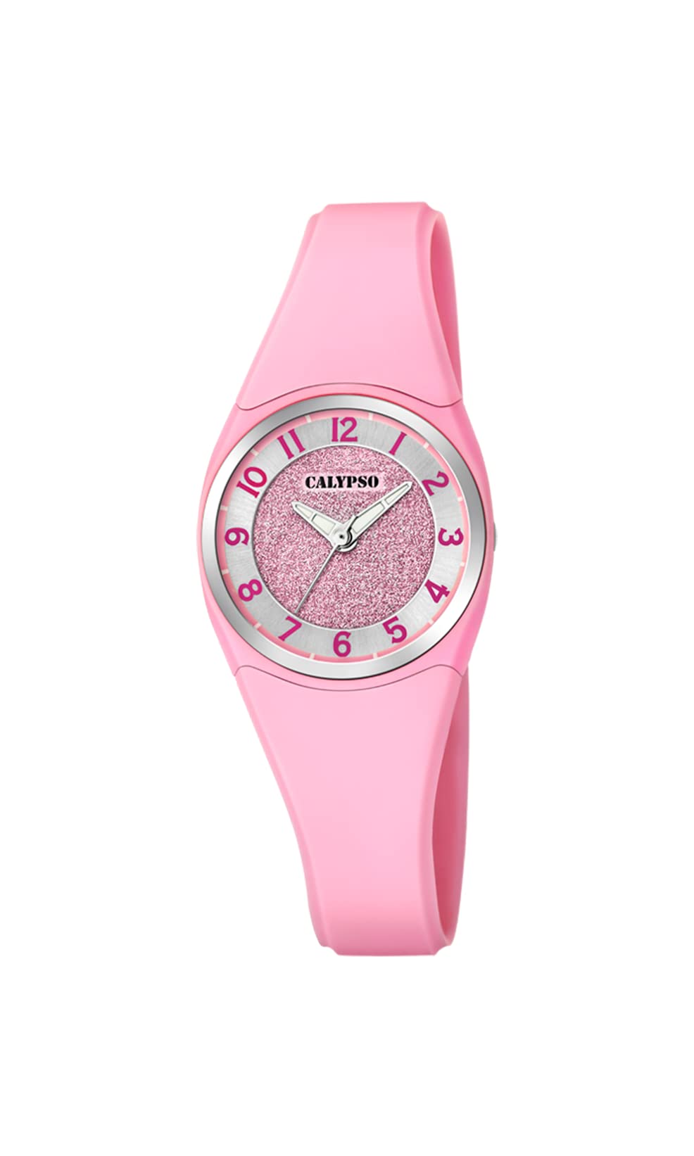 Calypso Basic K5752/2 orologio donna rosa analogico gomma
