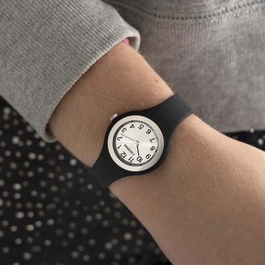 Calypso Basic orologio analogico donna nero quadrante bianco