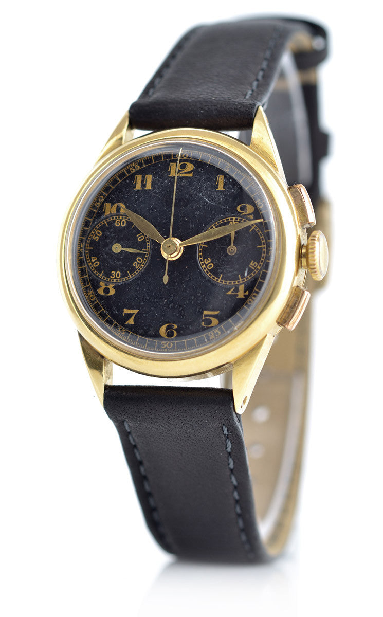 Jaeger anni 30 orologio cronografo elegante 30,5mm