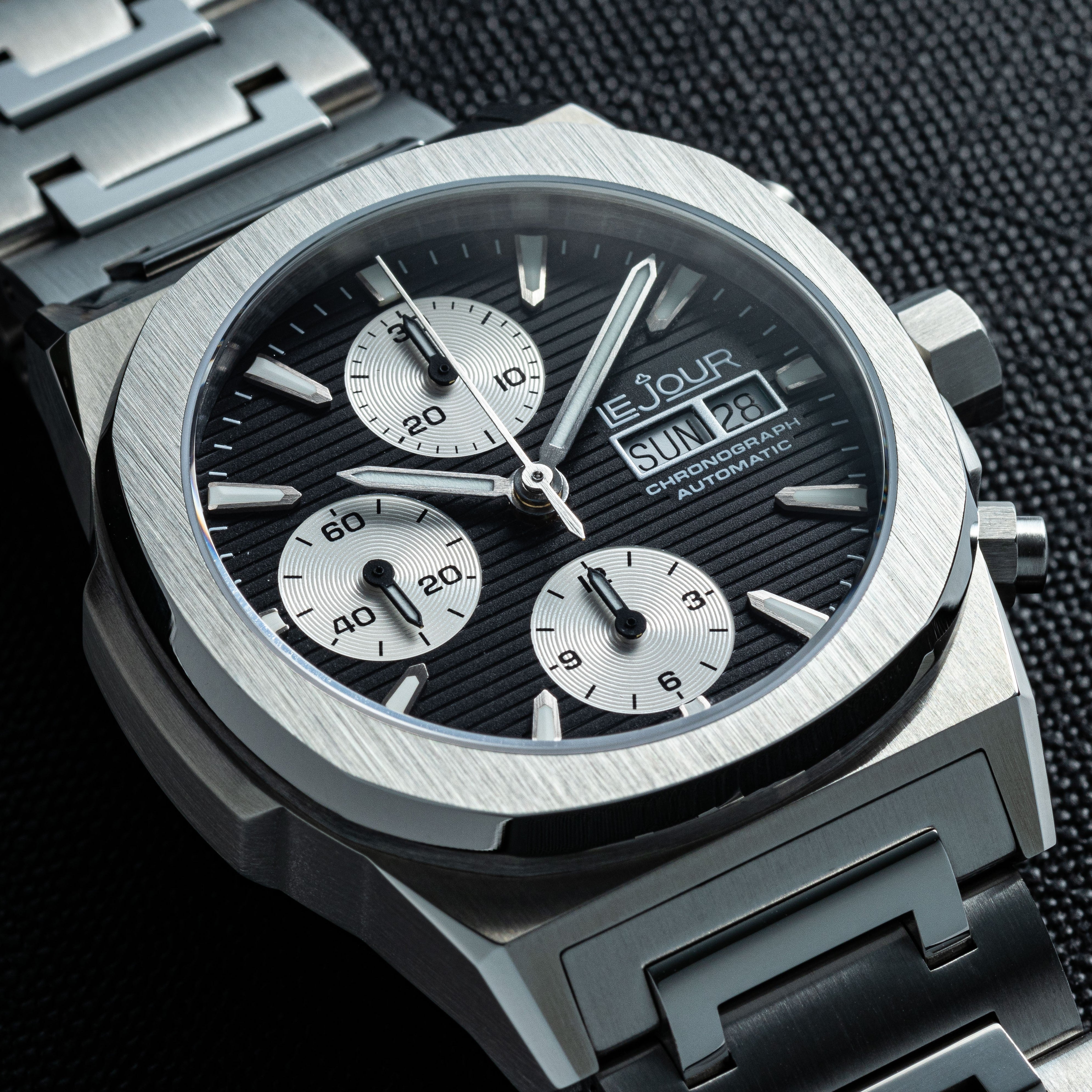 LeJour RMC Chrono LJ-RMC-001 cronografo automatico nero