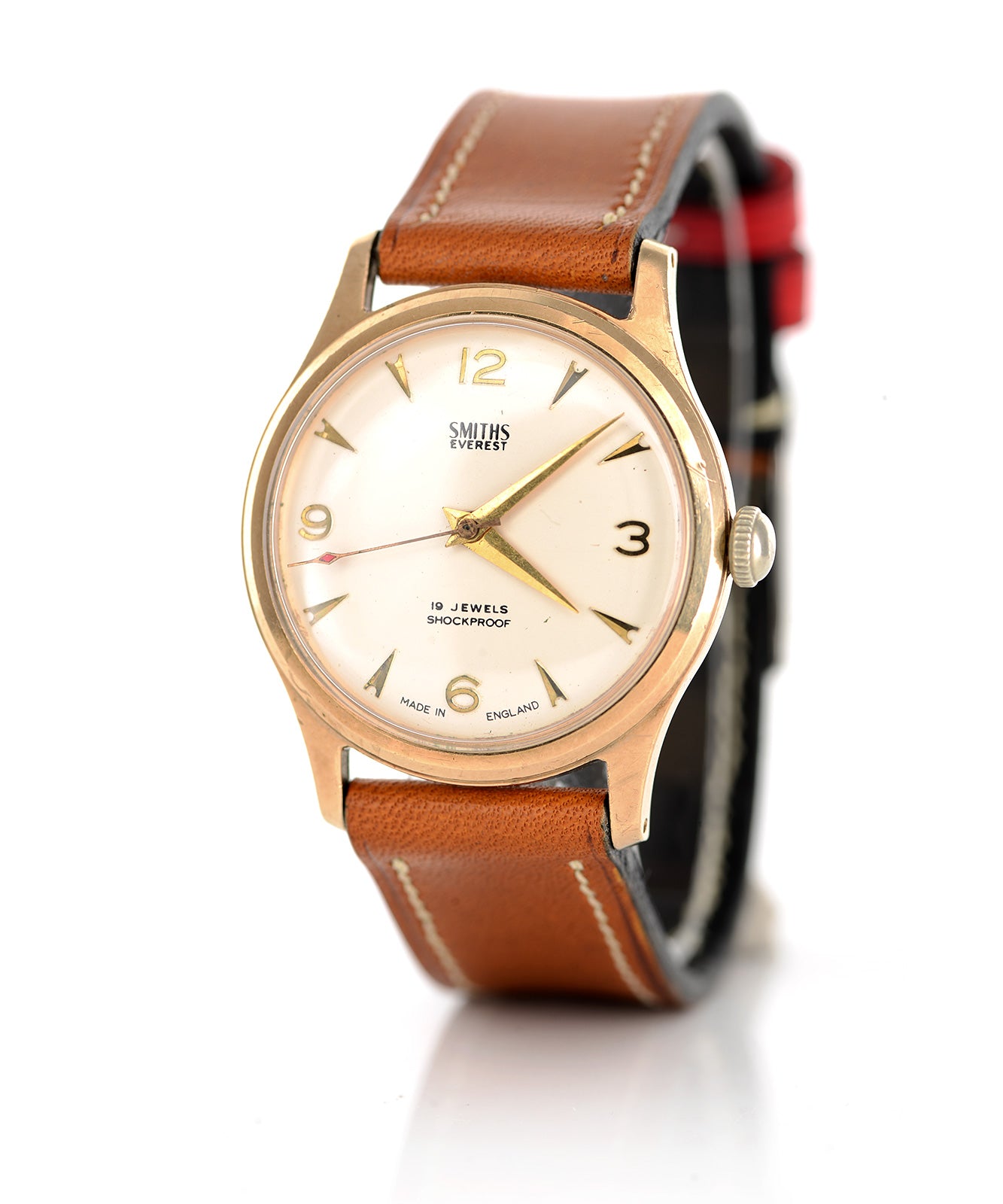 Smiths Everest Aquatite orologio oro 9 carati 1961