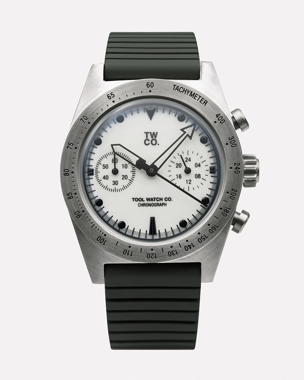 Tool Watch Co. Lumecore Chronograph orologio Flint White