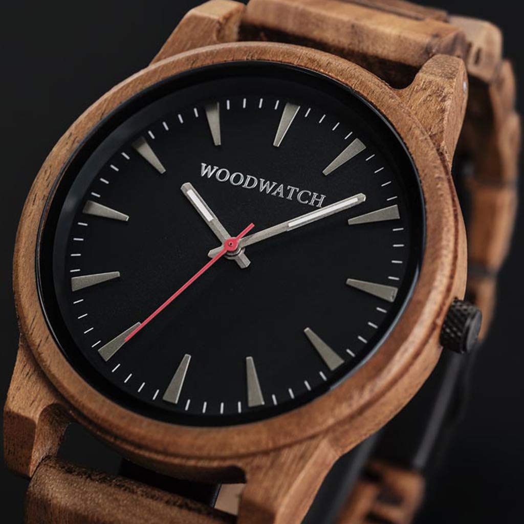 WoodWatch Classic Aero Acacia orologio in legno uomo