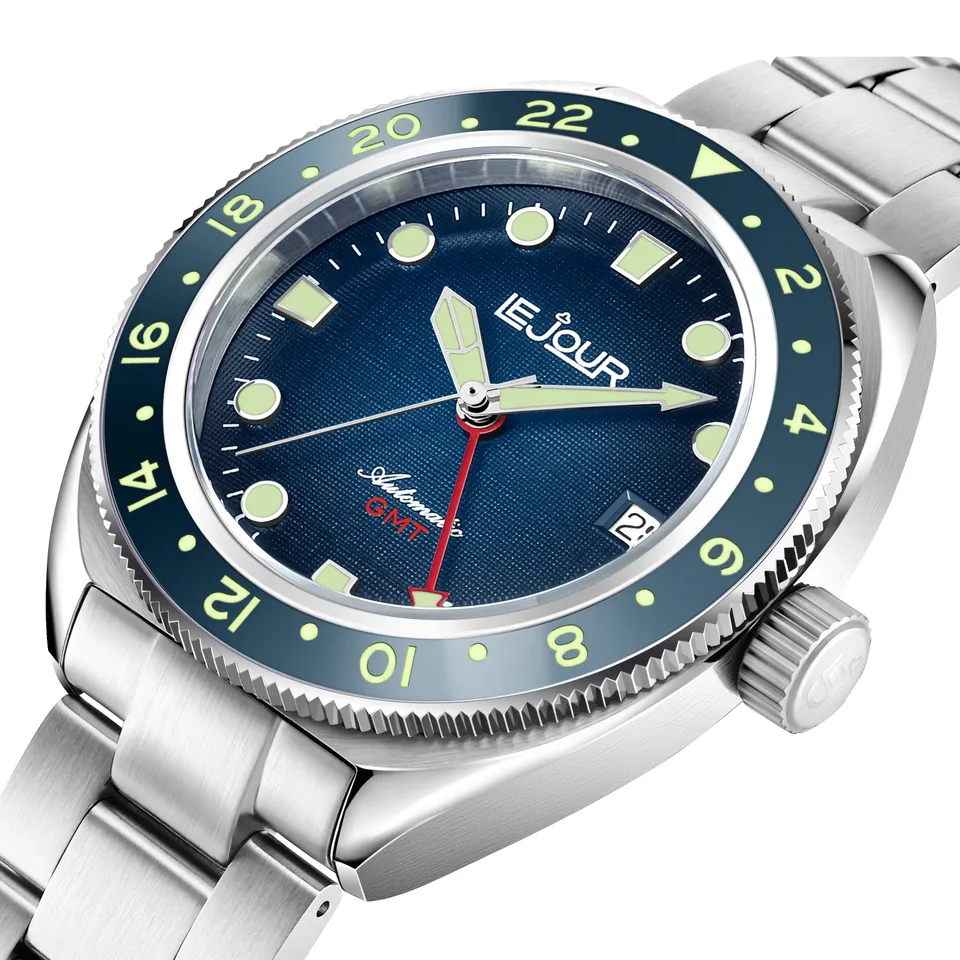 LeJour Hammerhead GMT LJ-HH-GMT-002 orologio blu