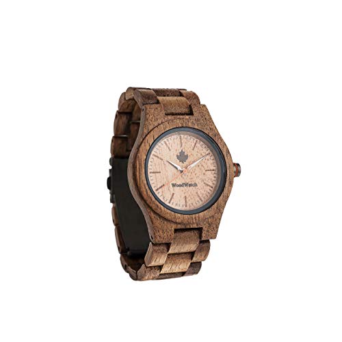 Woodwatch Classic Koa orologio legno uomo quarzo fatto a mano