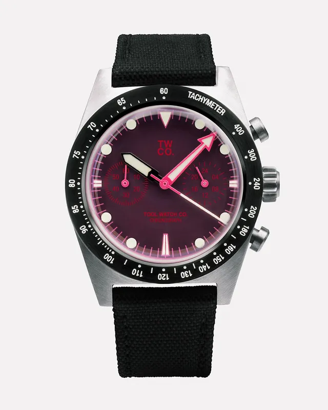 Tool Watch Co. TWCO. Chroma Chronograph cronografo rosa