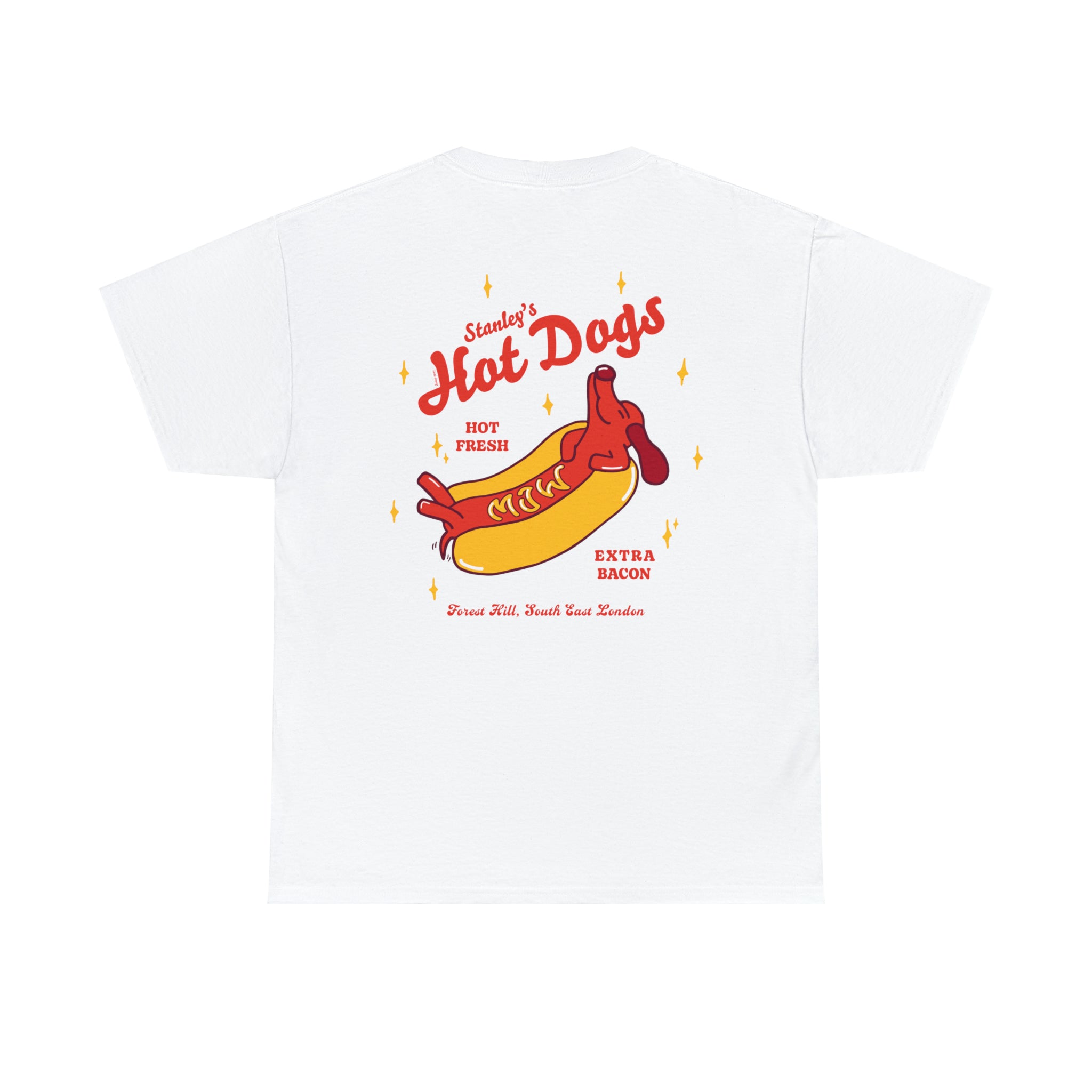 Mr Jones Stanley Hotdogs t-shirt cotone unisex