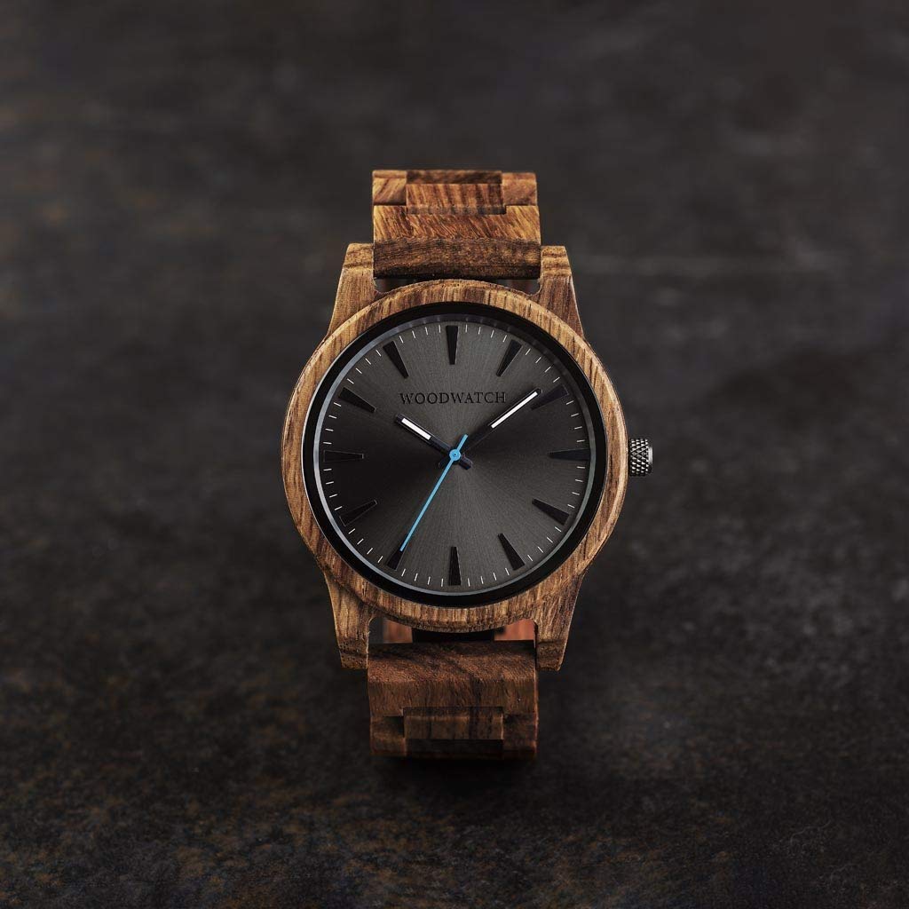 WoodWatch Classic Reveler Kosso orologio uomo legno 45mm