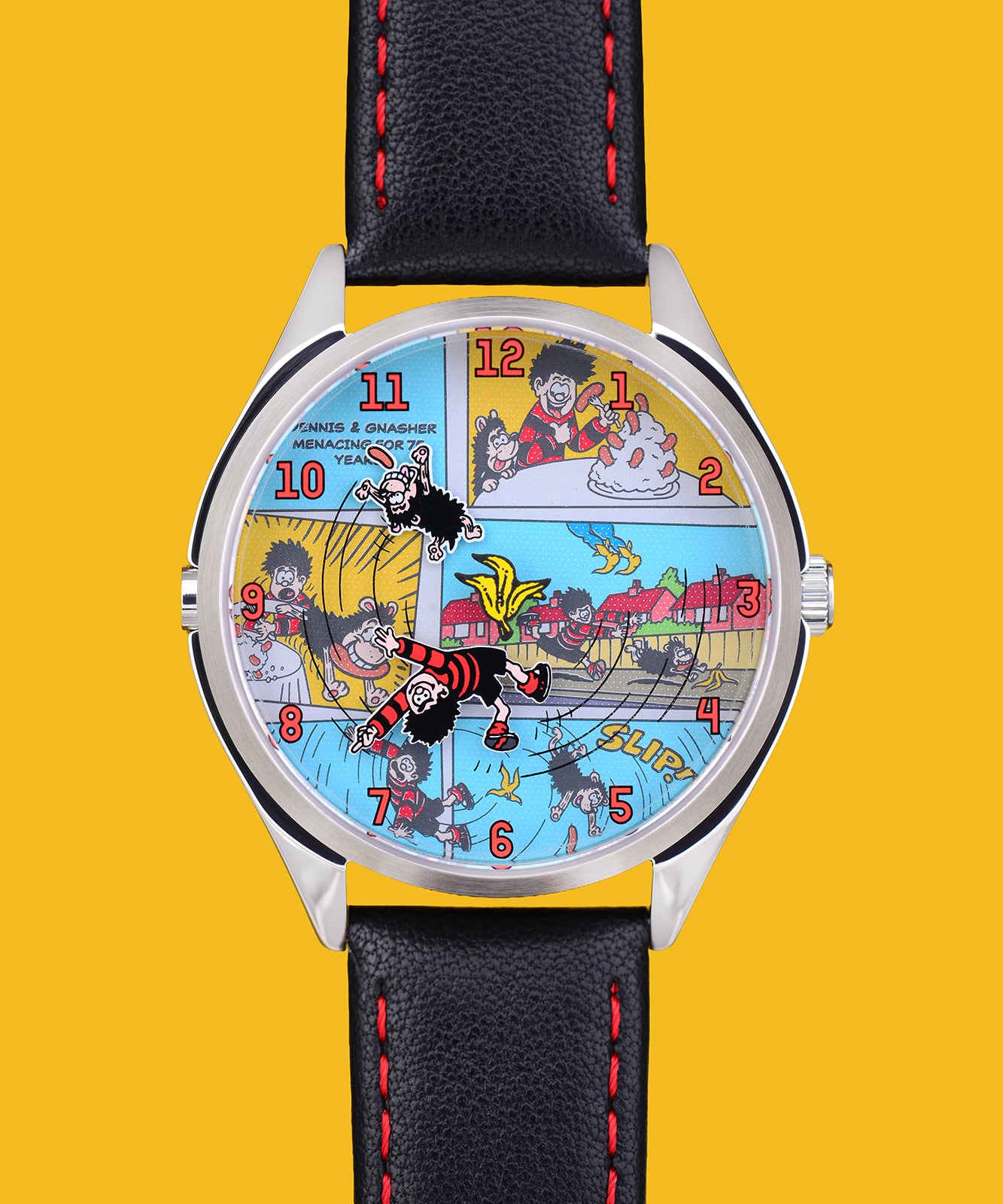 Mr Jones Beano x MJW orologio quarzo 37mm argento