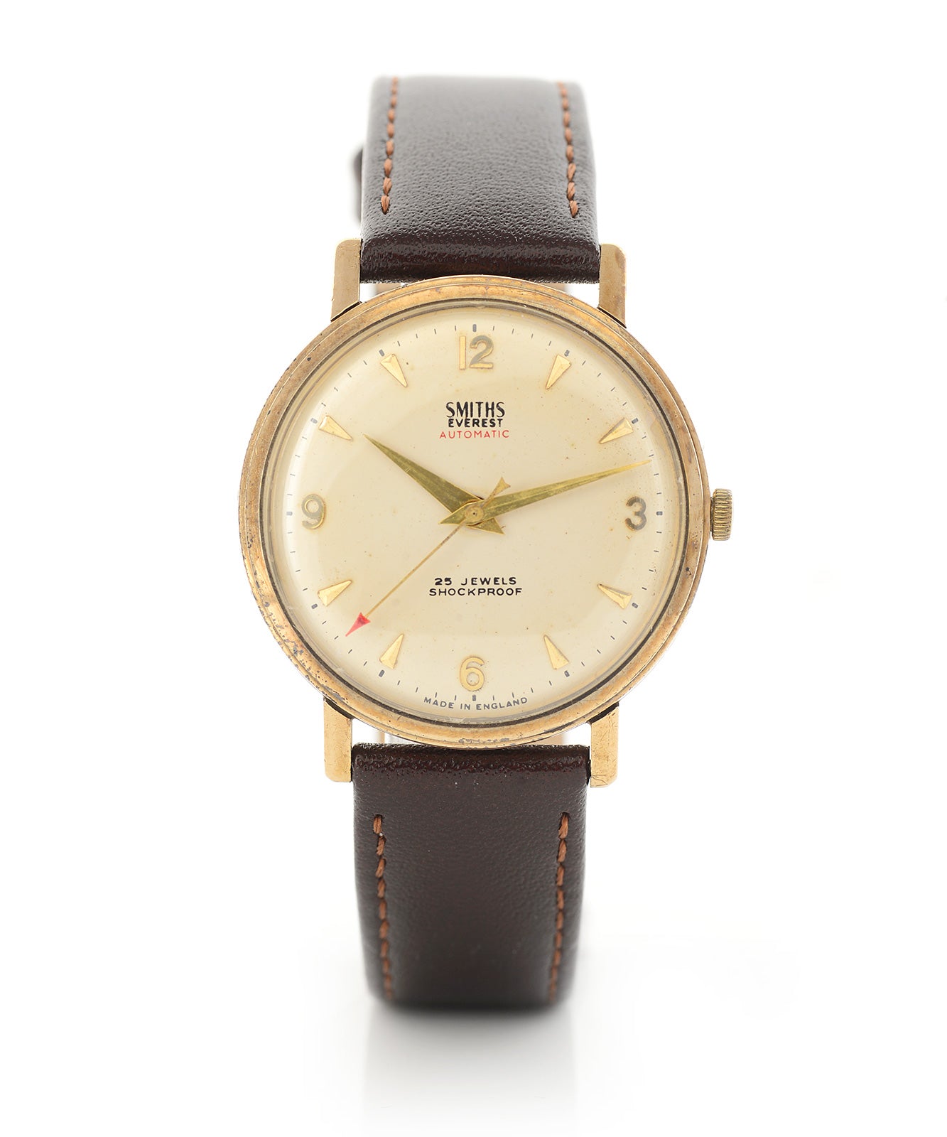 Smiths Everest 1964 orologio da polso oro 9ct automatico uomo