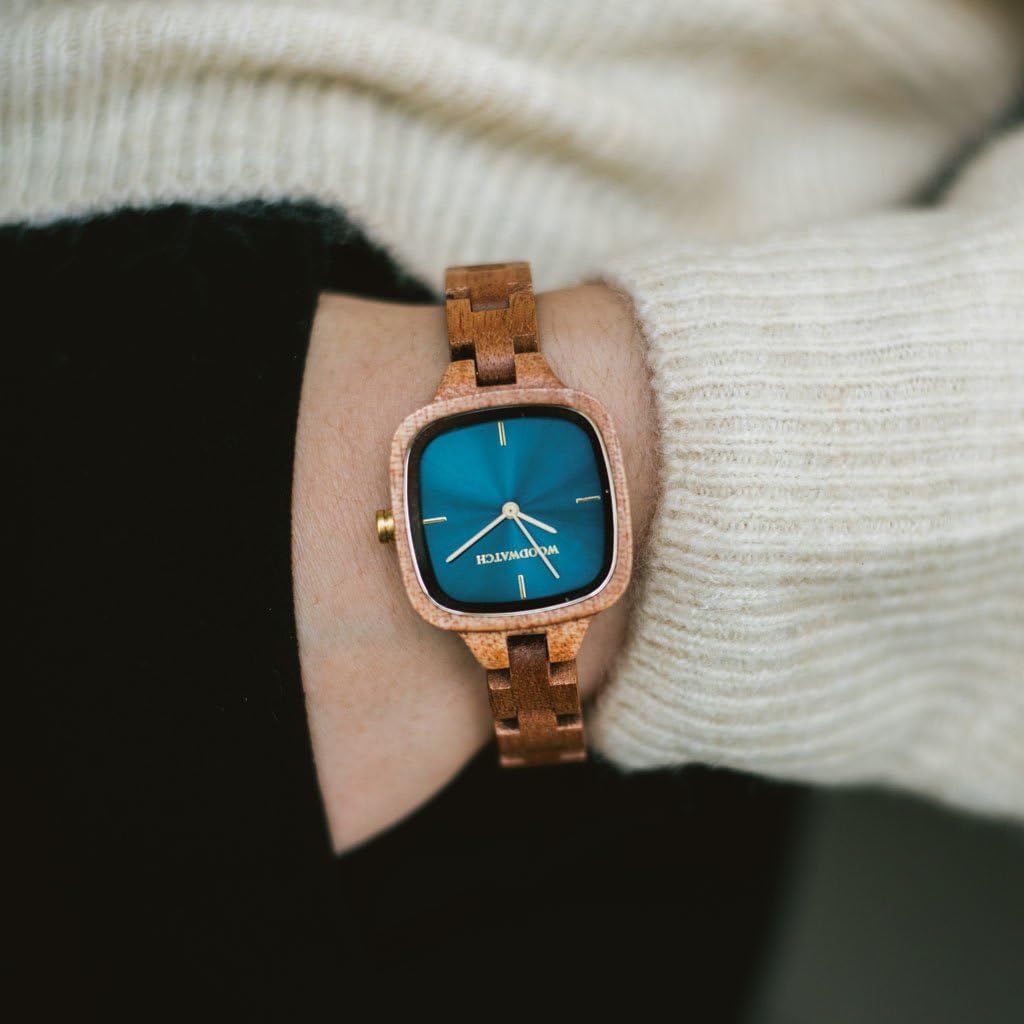 WoodWatch City Atomic orologio donna legno 30 mm