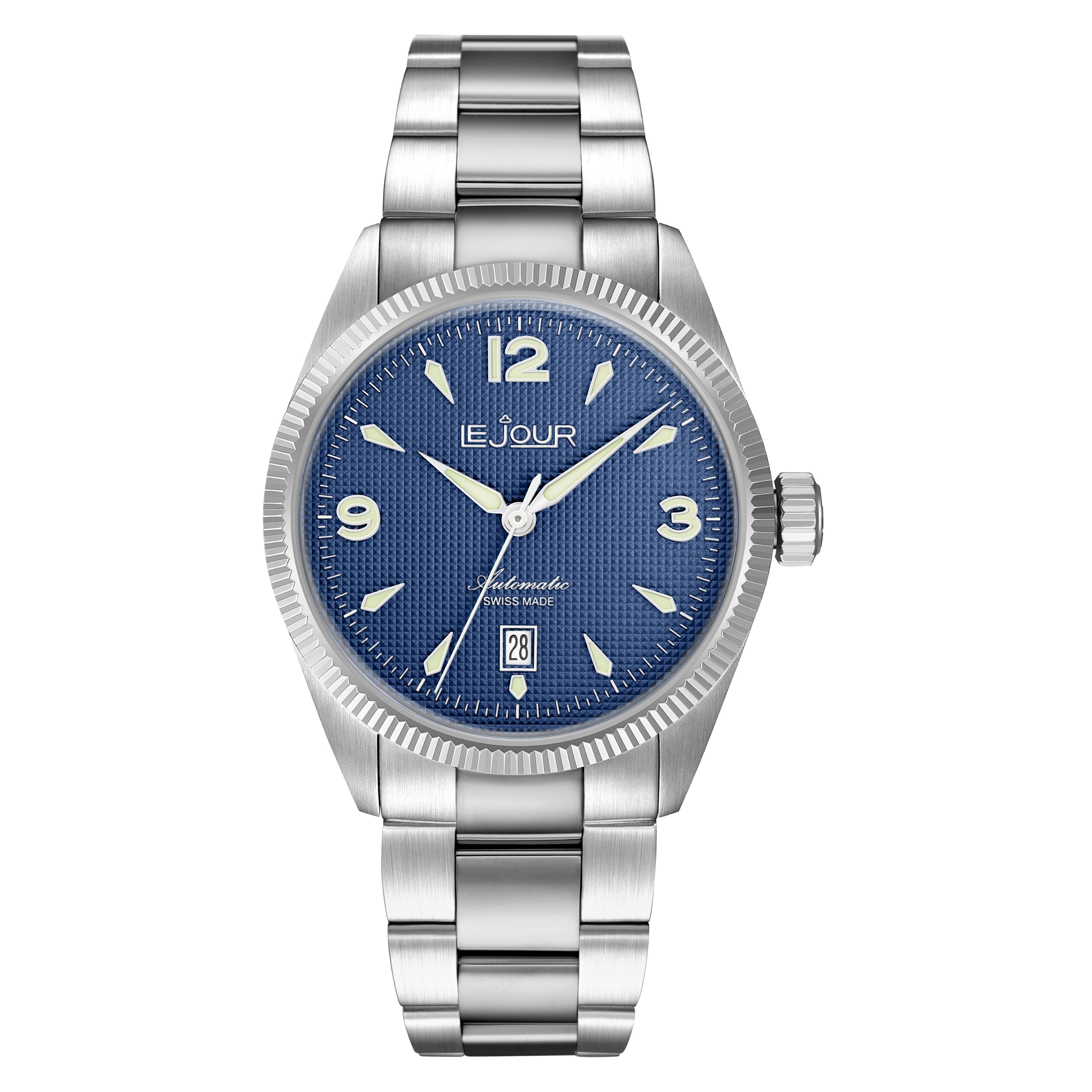 LeJour Brooklyn LJ-BR-002 orologio acciaio blu 40 mm